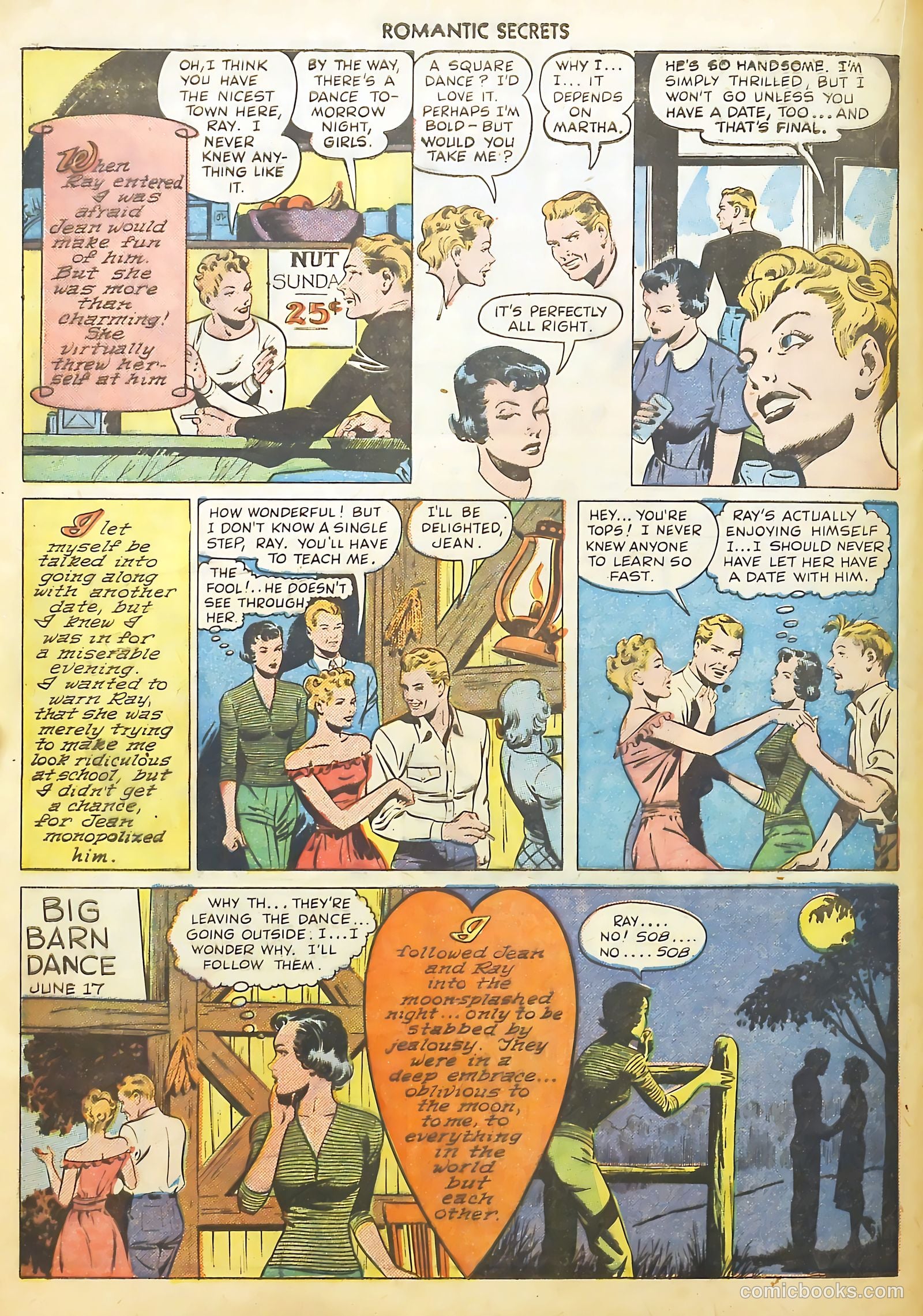 Romantic Secrets #14 (1951) — page 20 of 36