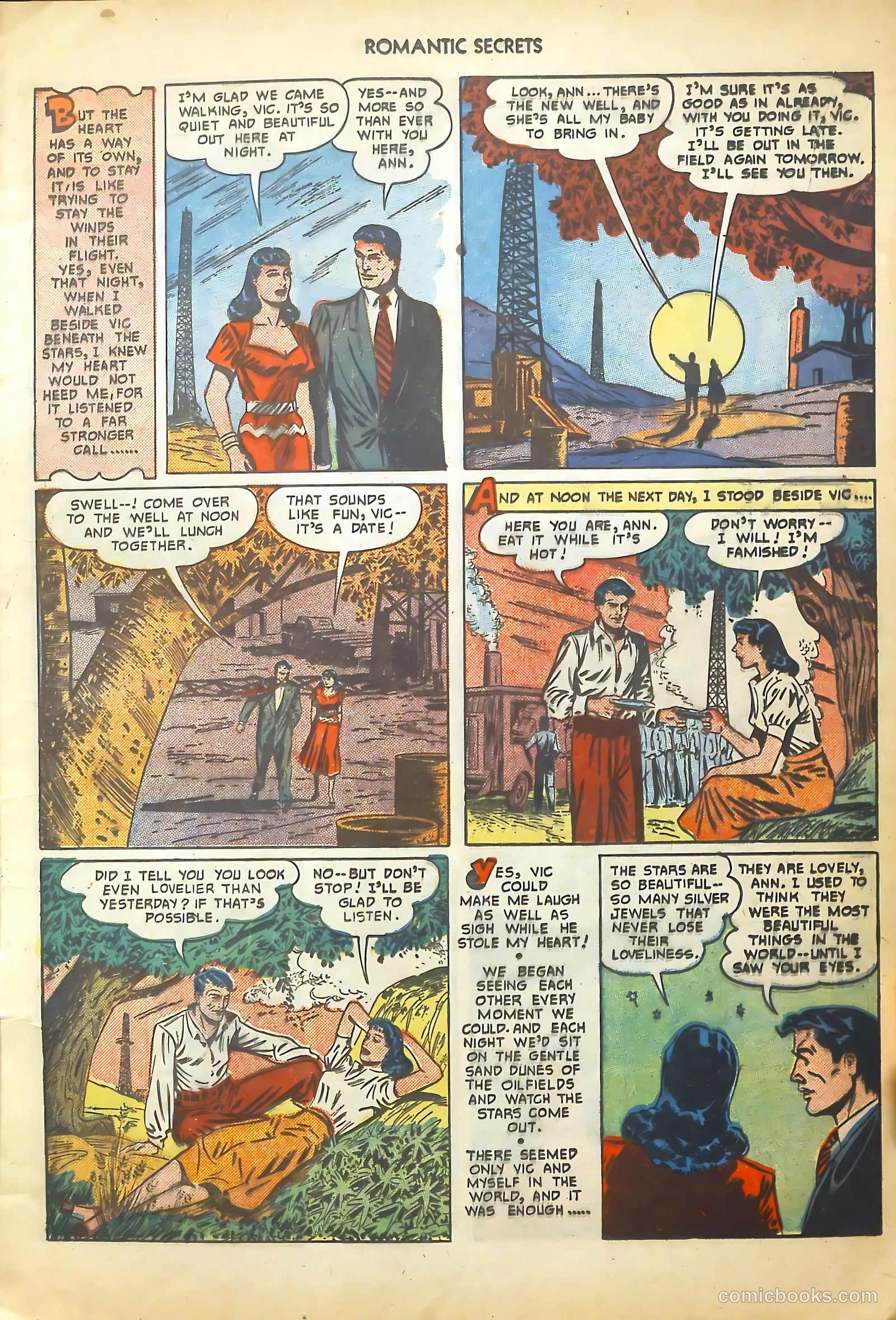 Romantic Secrets #15 (1951) — page 7 of 36