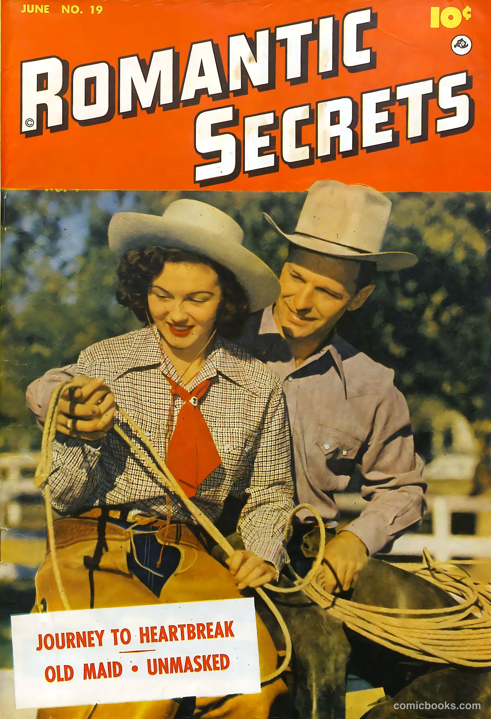 Romantic Secrets #19 (1951) — page 1 of 36