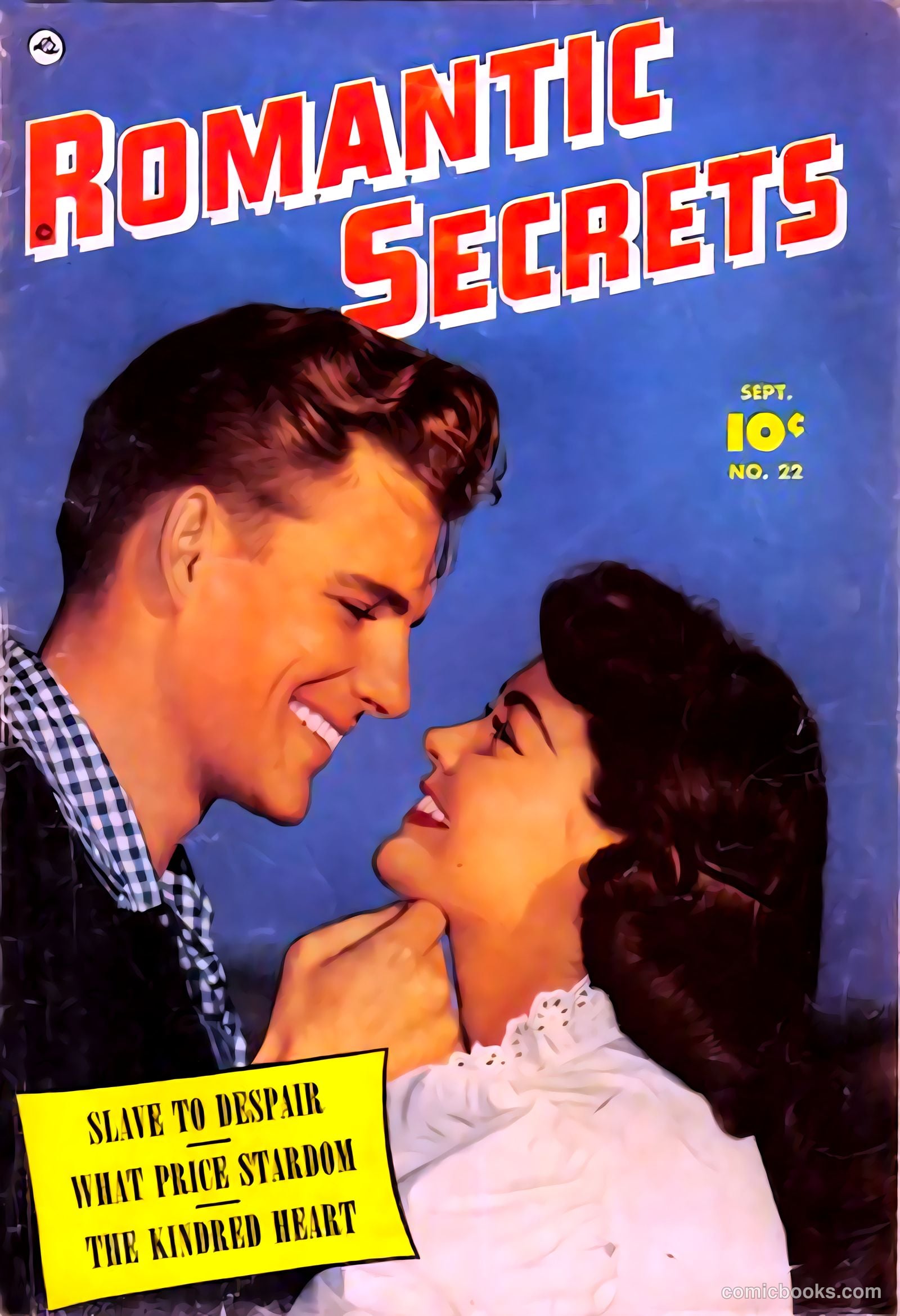 Romantic Secrets #22 cover
