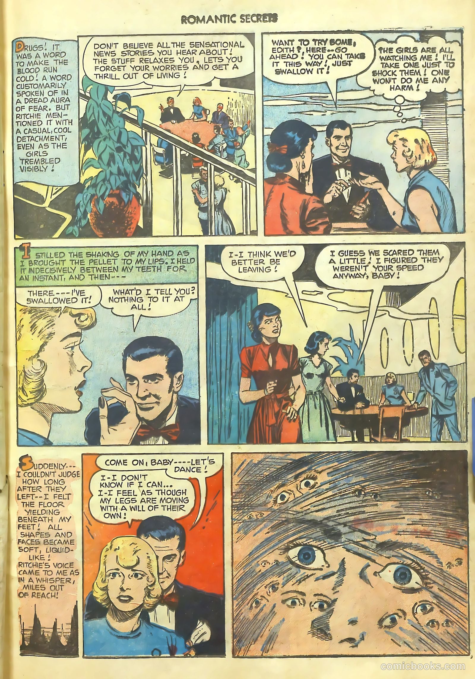 Romantic Secrets #22 (1951) — page 9 of 36
