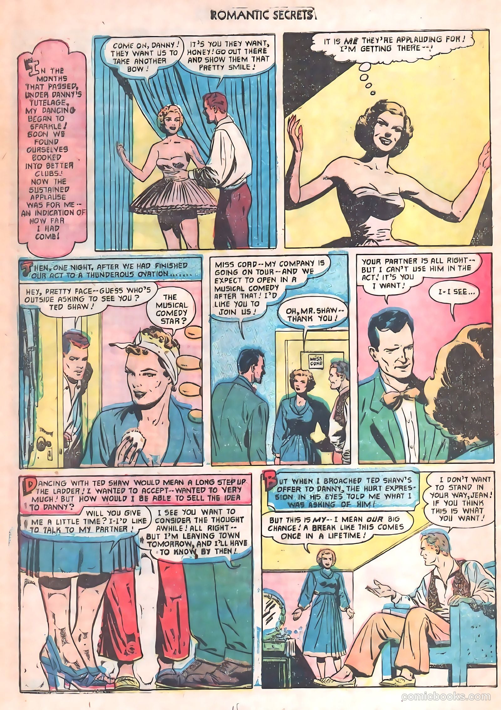 Romantic Secrets #22 (1951) — page 16 of 36