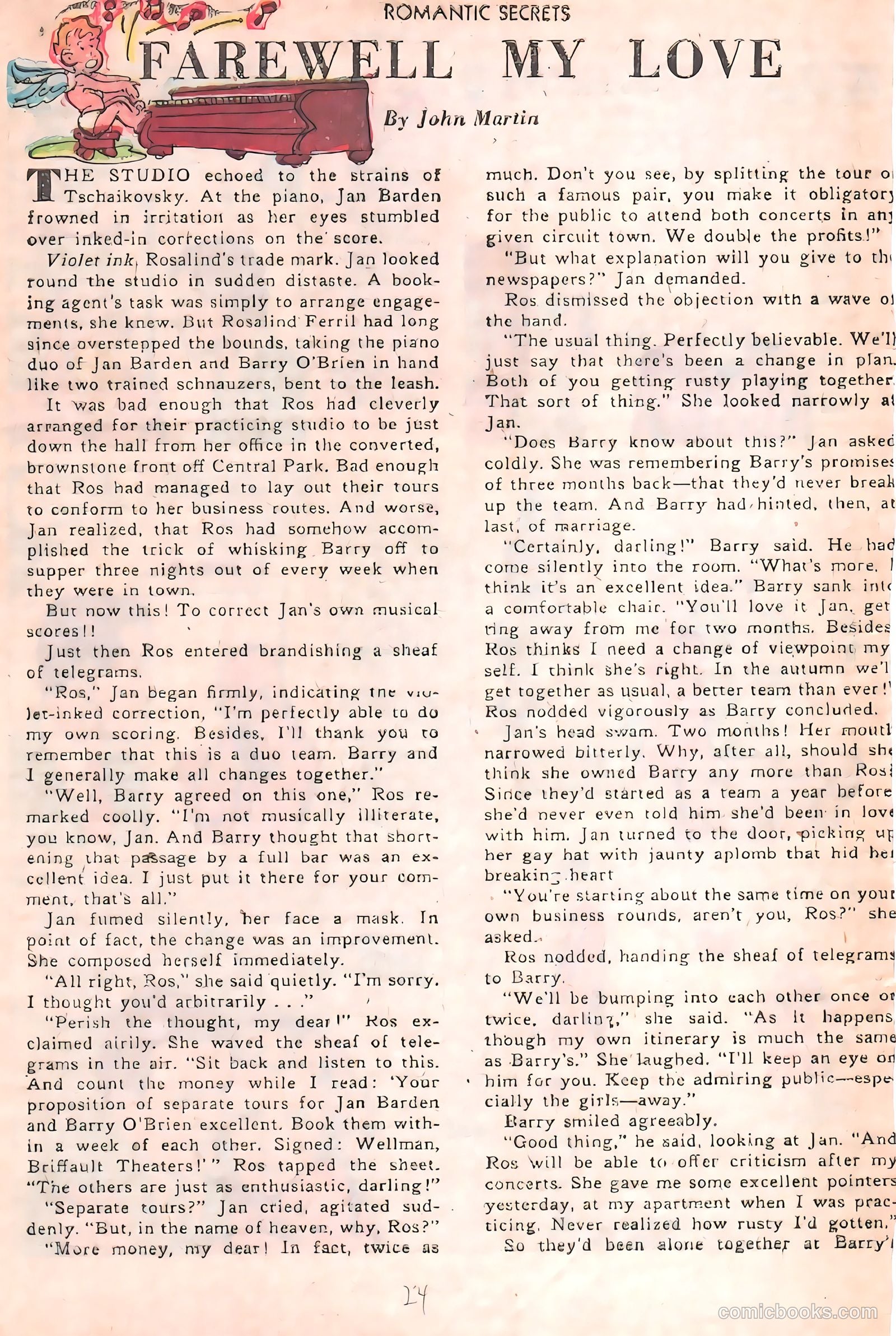 Romantic Secrets #22 (1951) — page 24 of 36