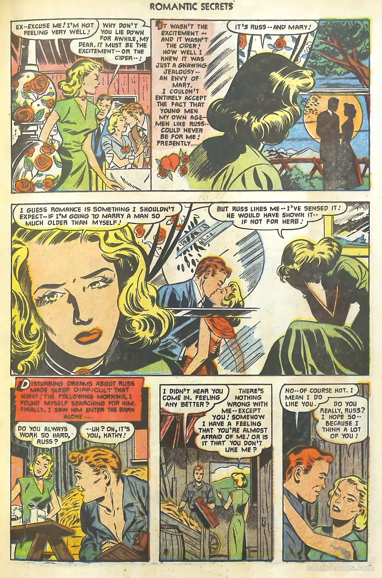 Romantic Secrets #23 (1951) — page 31 of 36