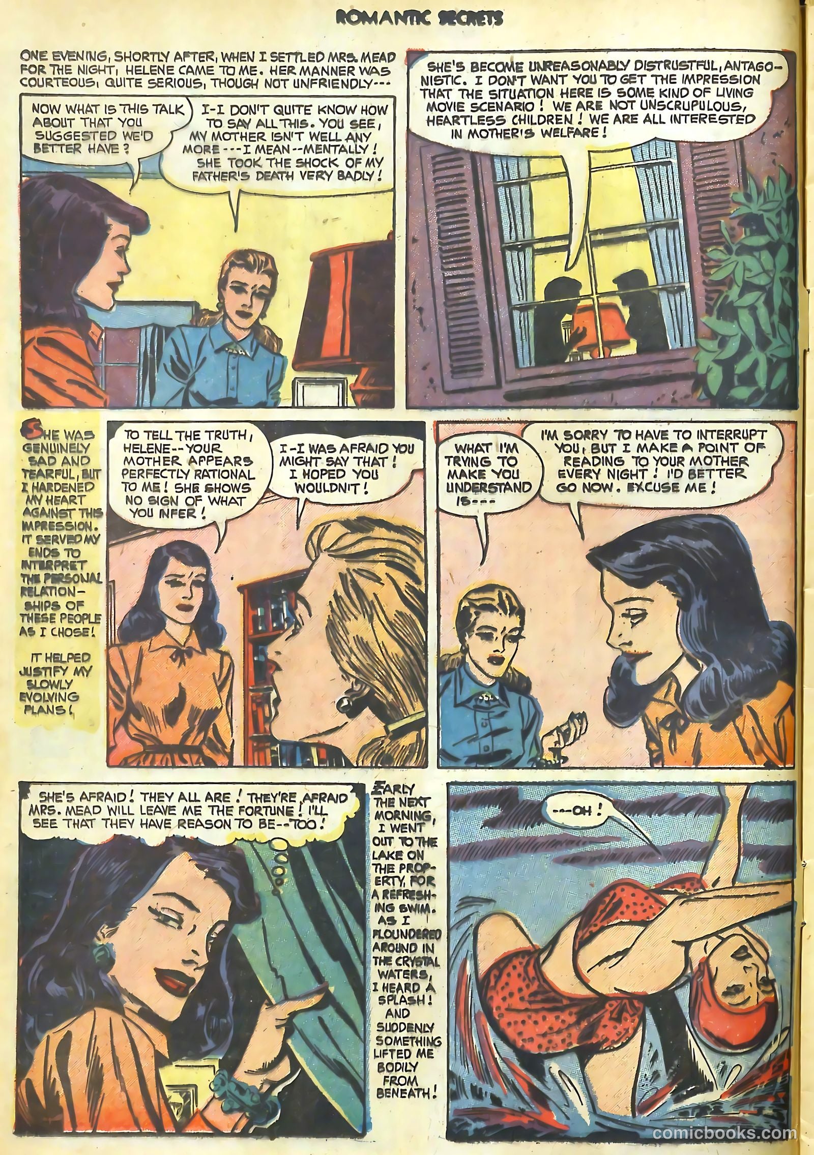 Romantic Secrets #25 (1951) — page 6 of 36