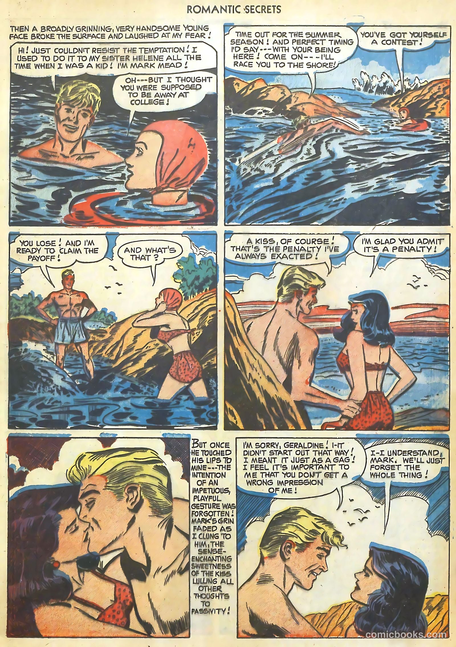 Romantic Secrets #25 (1951) — page 7 of 36