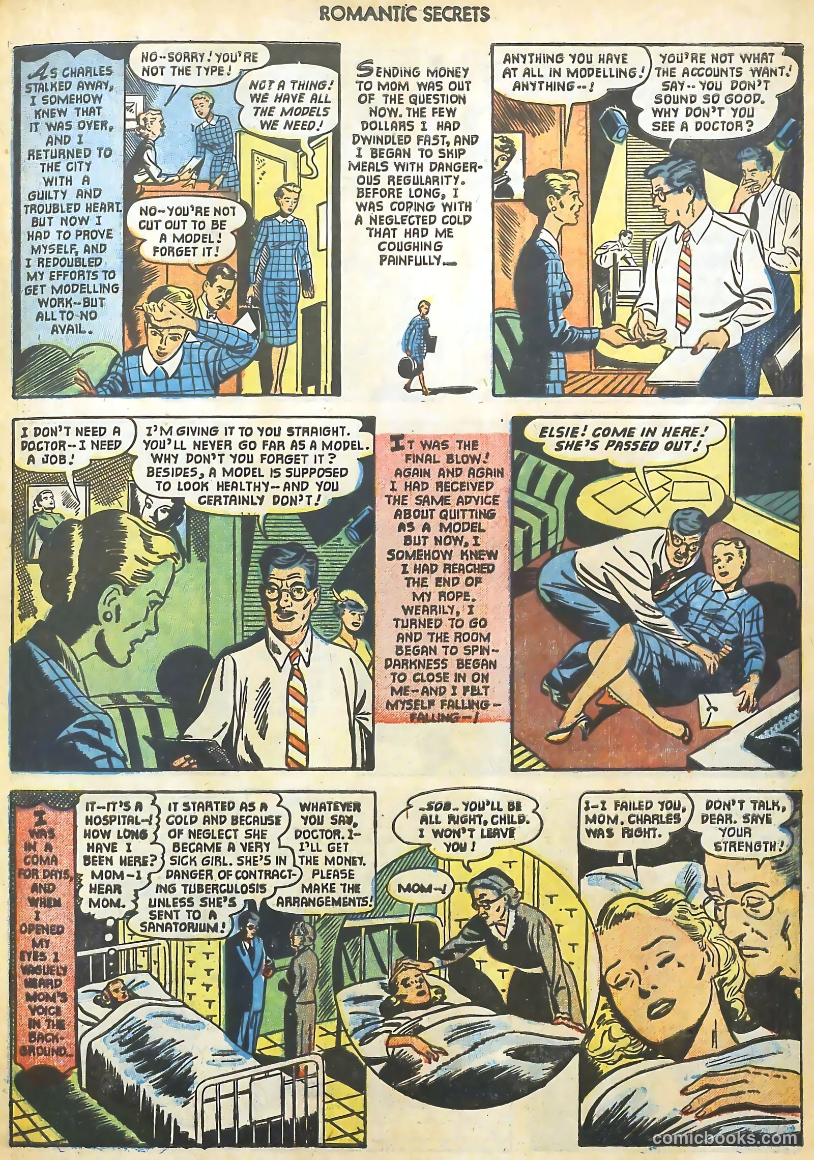 Romantic Secrets #25 (1951) — page 21 of 36