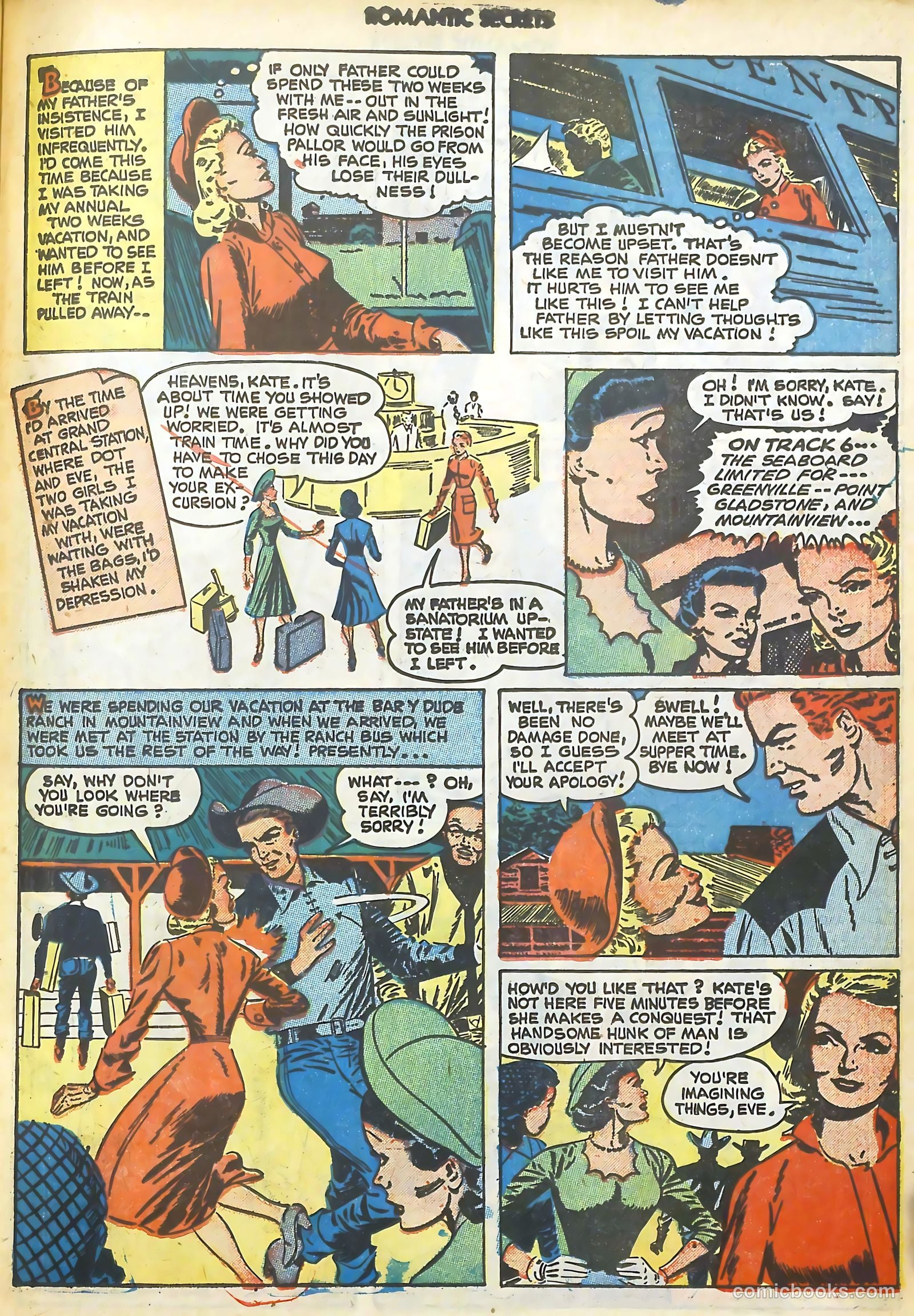 Romantic Secrets #25 (1951) — page 27 of 36