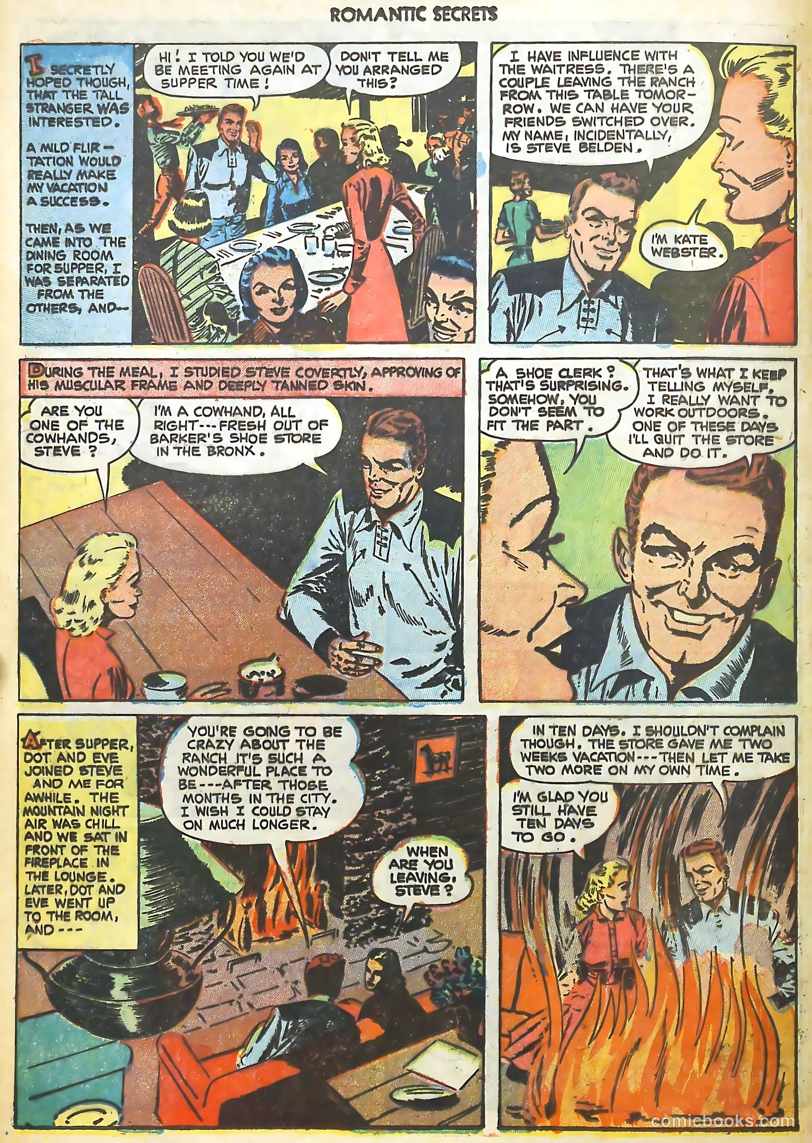 Romantic Secrets #25 (1951) — page 28 of 36