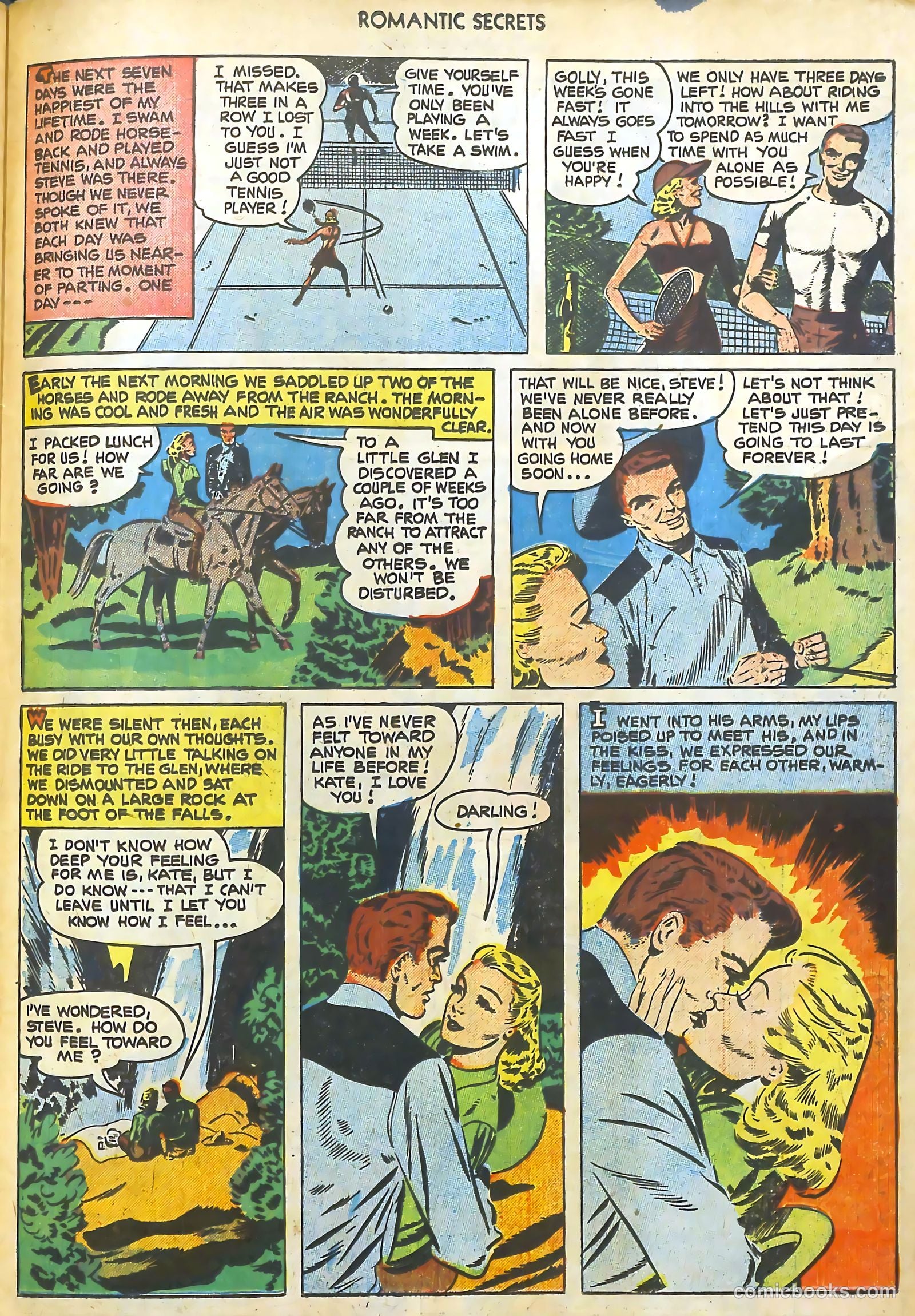 Romantic Secrets #25 (1951) — page 29 of 36