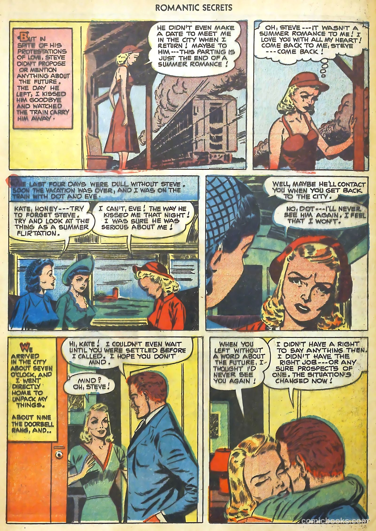 Romantic Secrets #25 (1951) — page 30 of 36