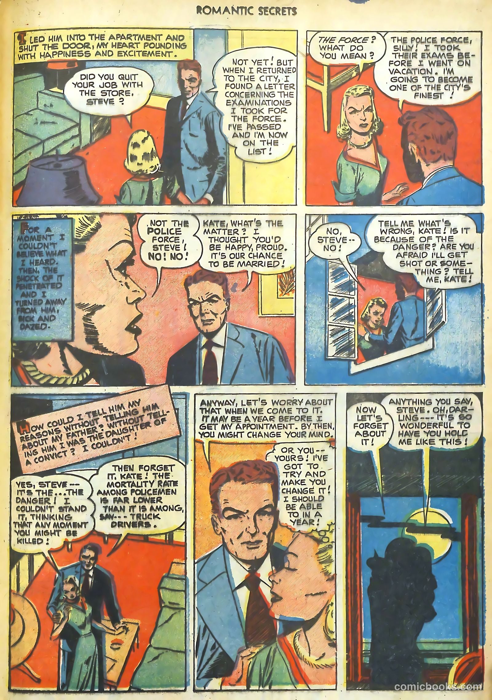 Romantic Secrets #25 (1951) — page 31 of 36