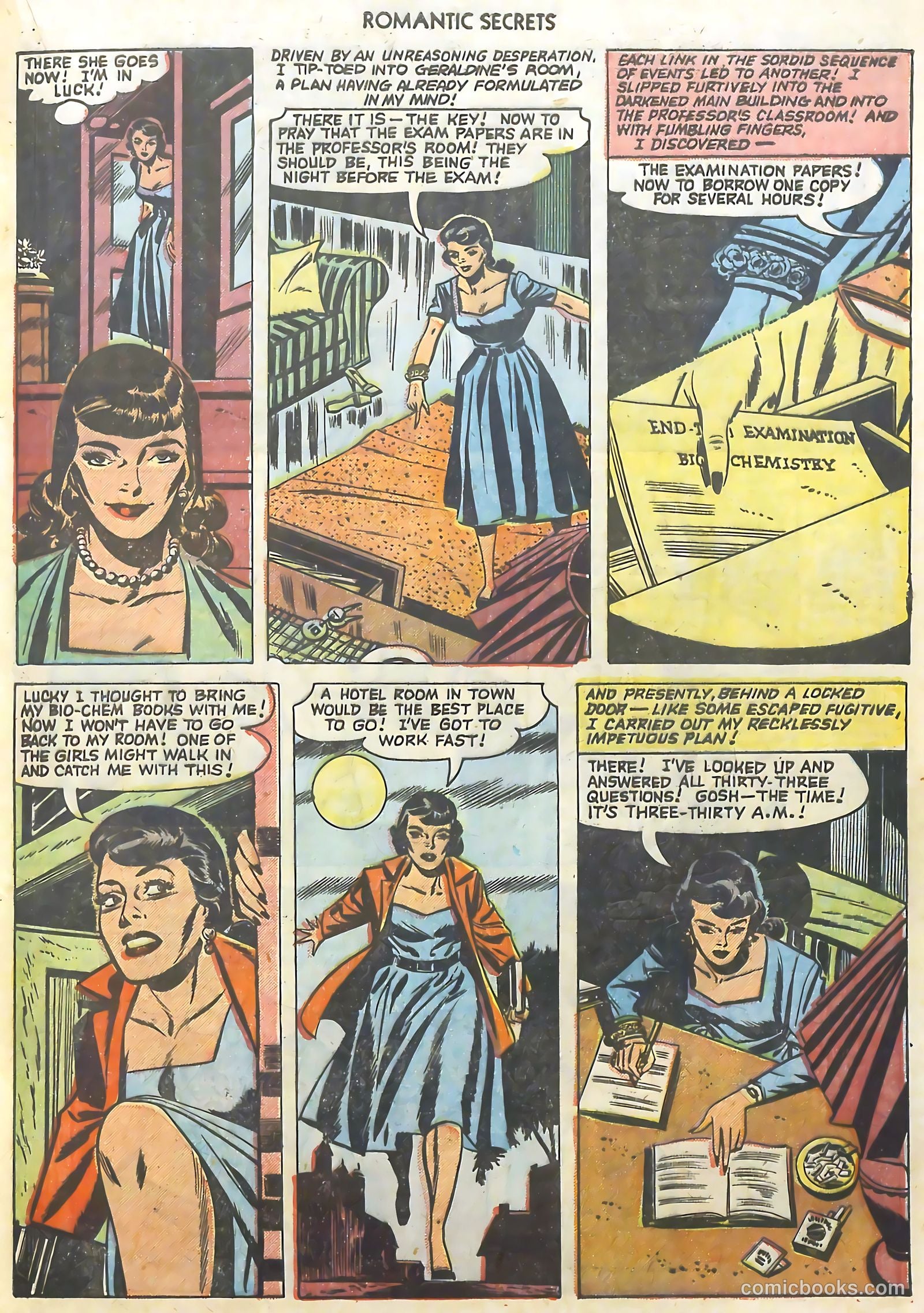 Romantic Secrets #26 (1960) — page 17 of 36
