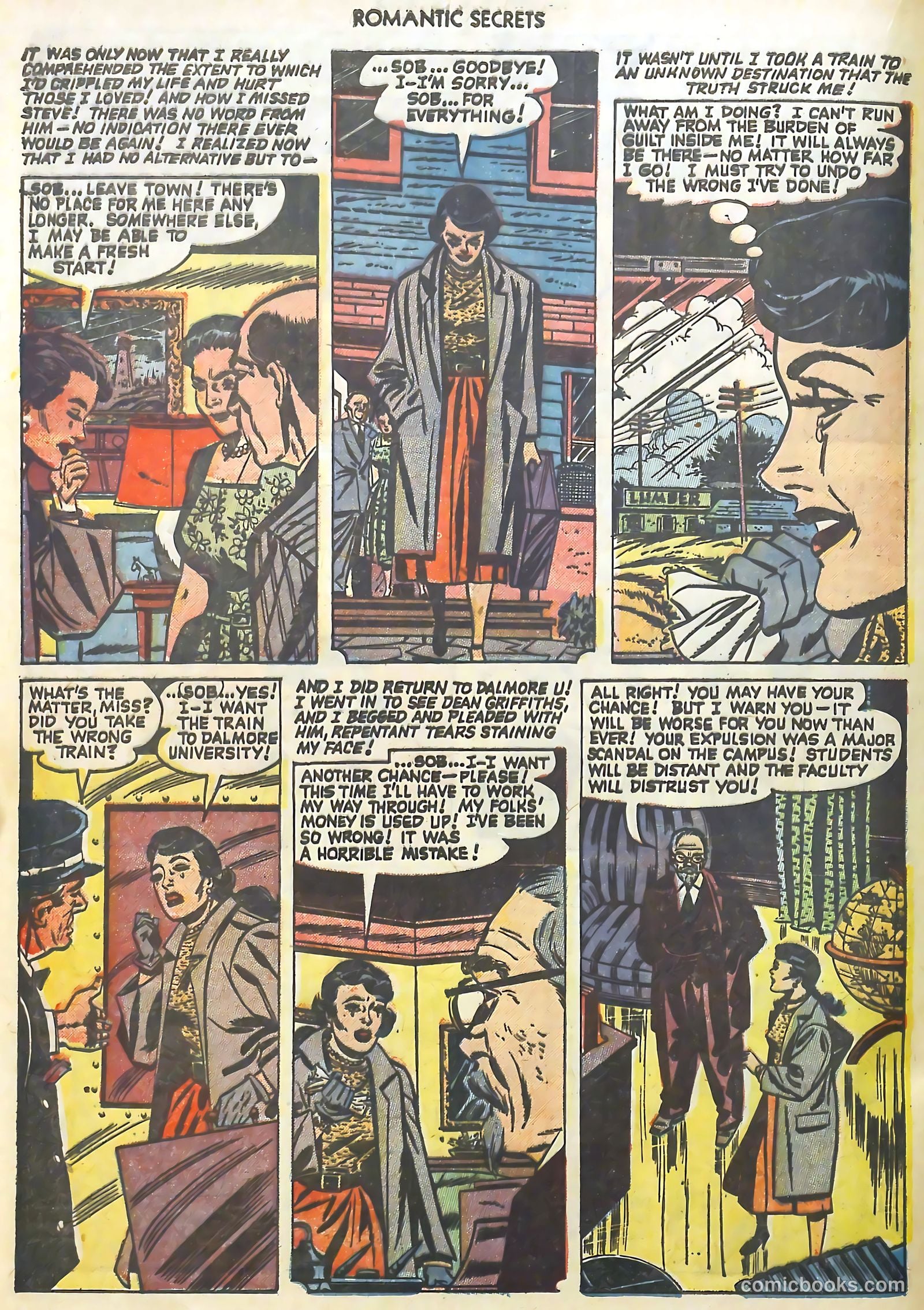 Romantic Secrets #26 (1960) — page 22 of 36