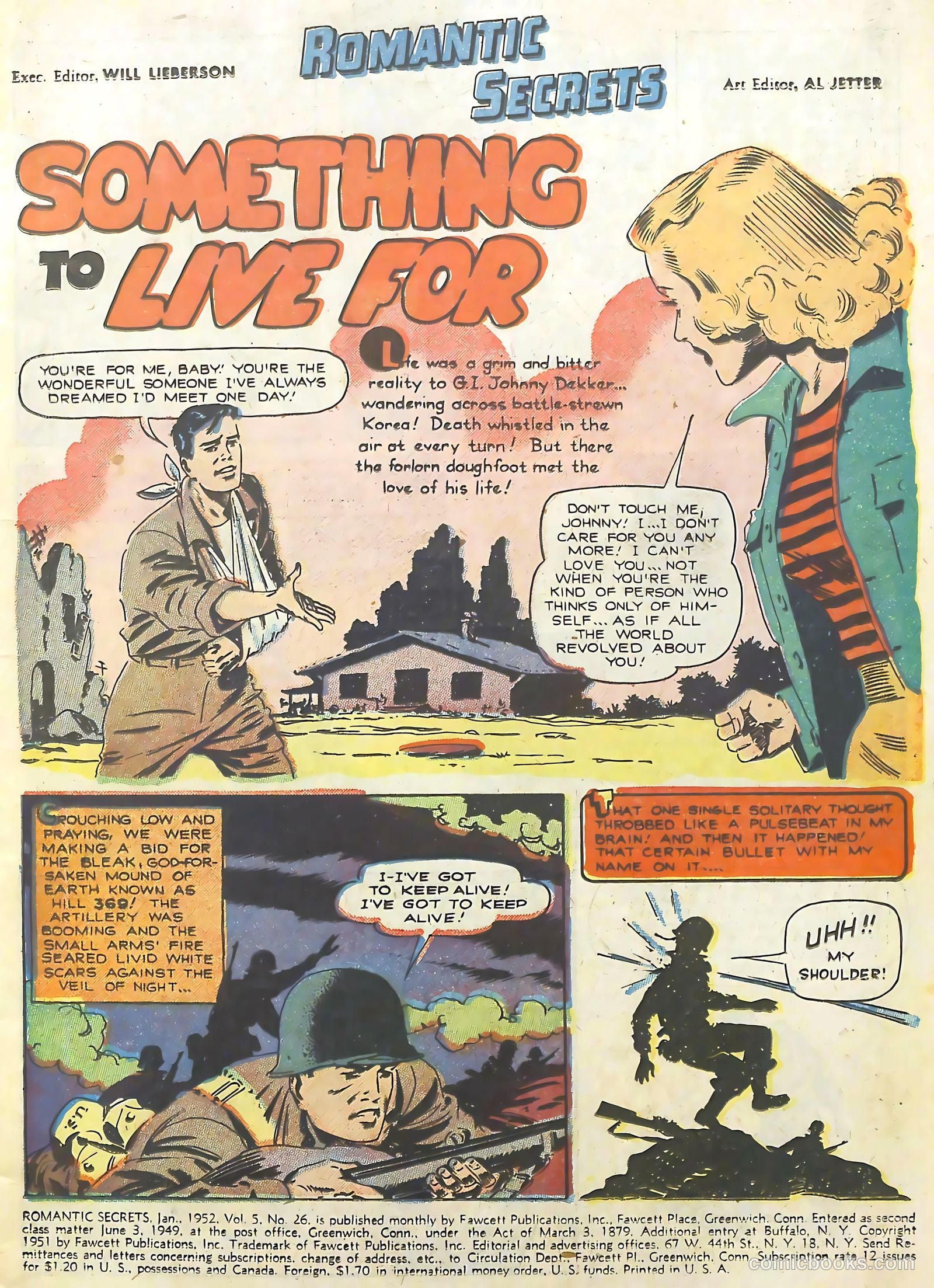Romantic Secrets #26 (1952) — page 3 of 36