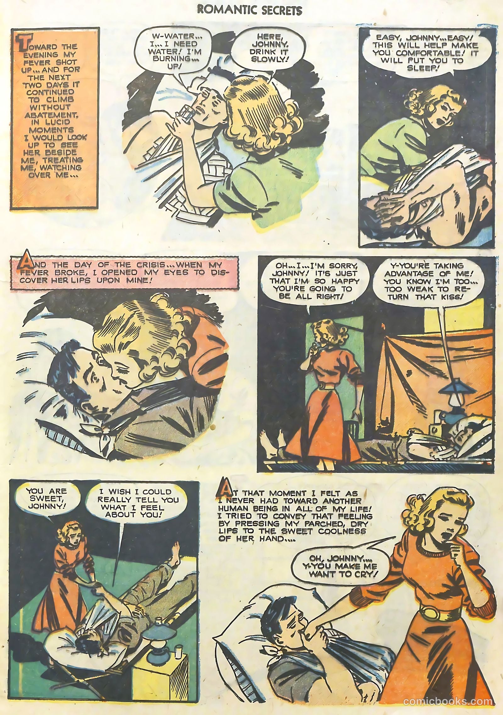Romantic Secrets #26 (1952) — page 7 of 36