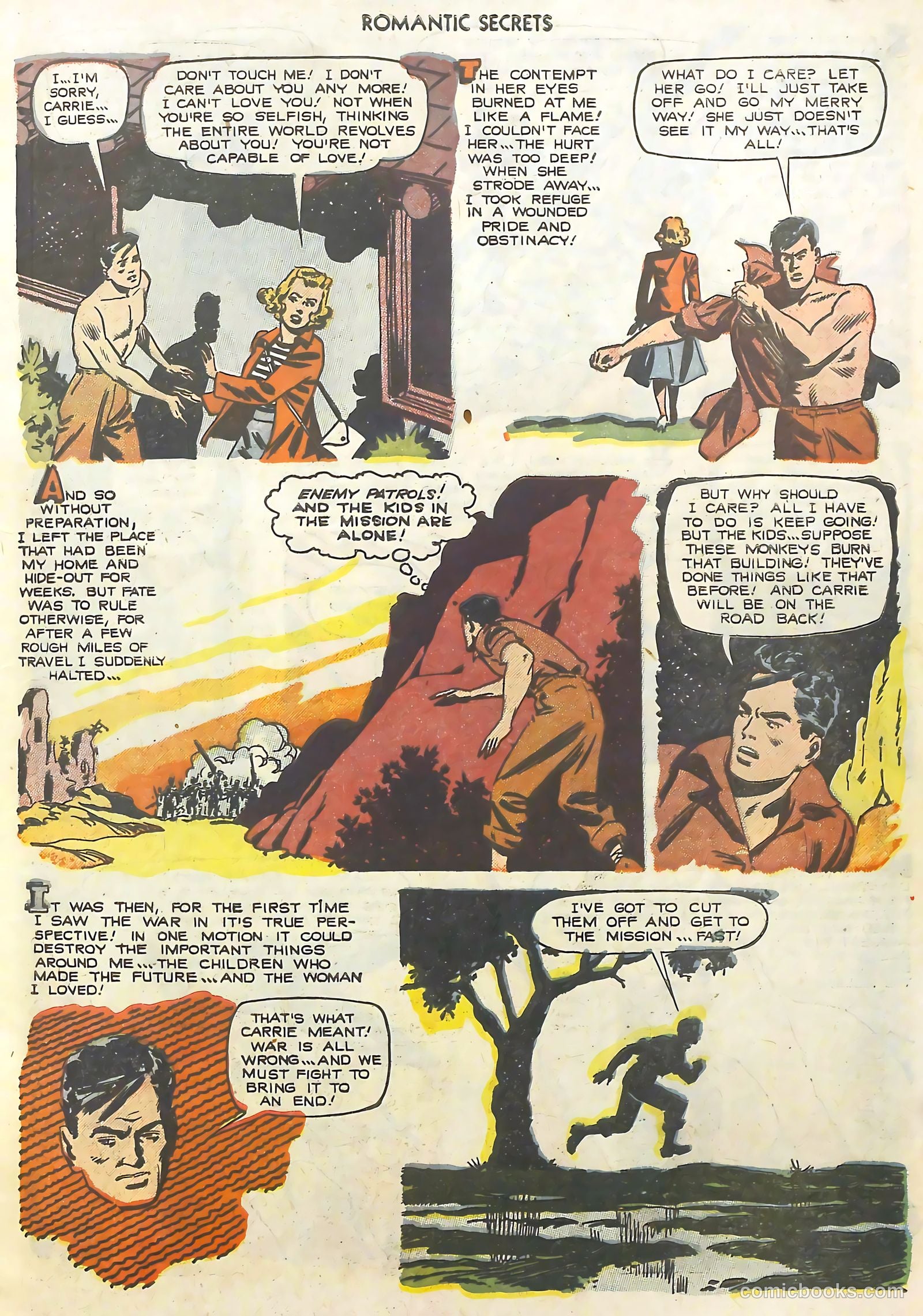 Romantic Secrets #26 (1952) — page 11 of 36