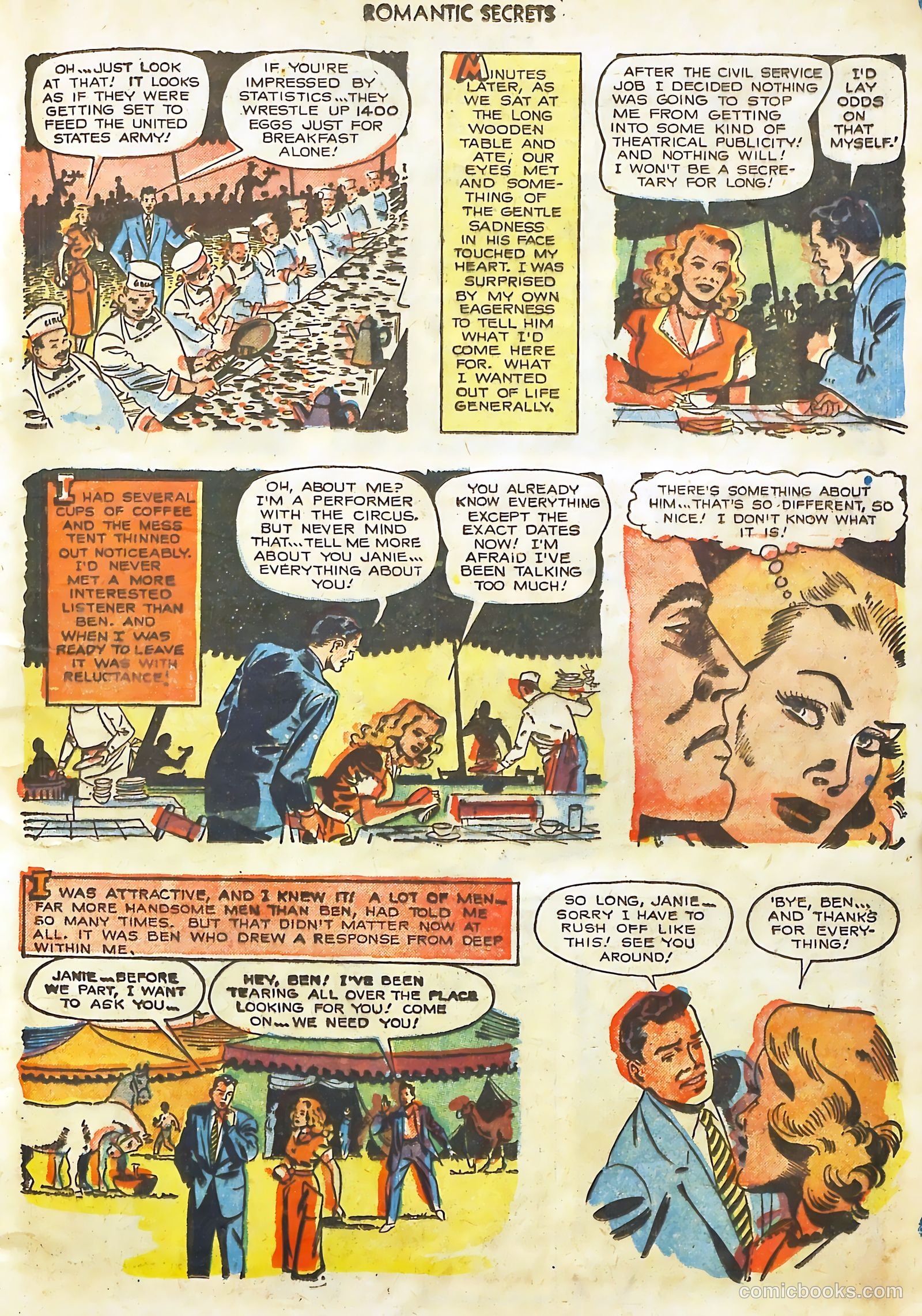 Romantic Secrets #27 (1952) — page 5 of 36