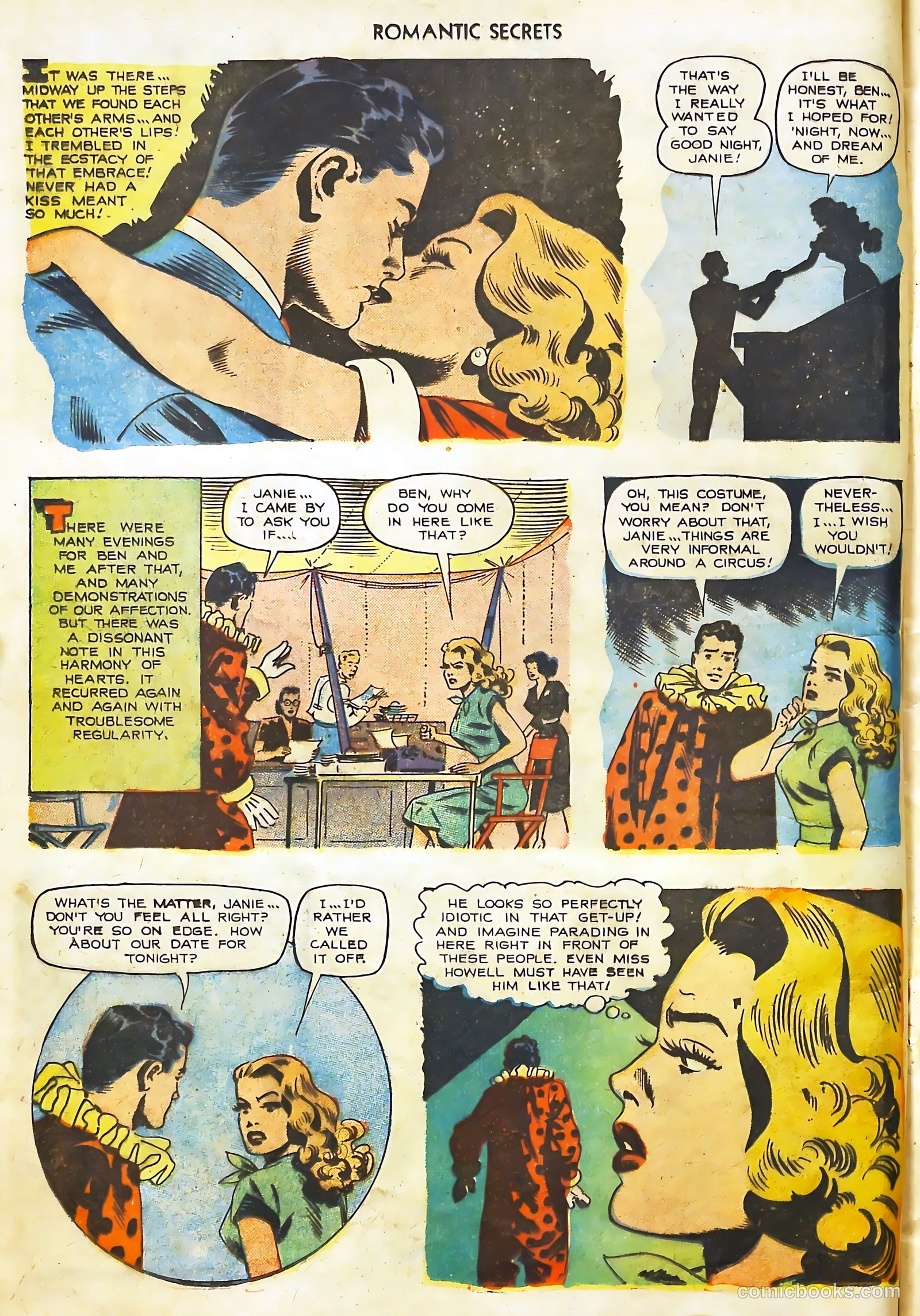 Romantic Secrets #27 (1952) — page 8 of 36