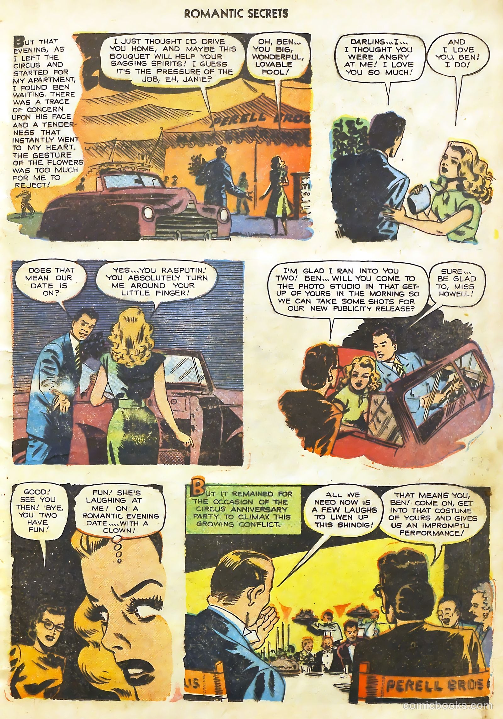 Romantic Secrets #27 (1952) — page 9 of 36