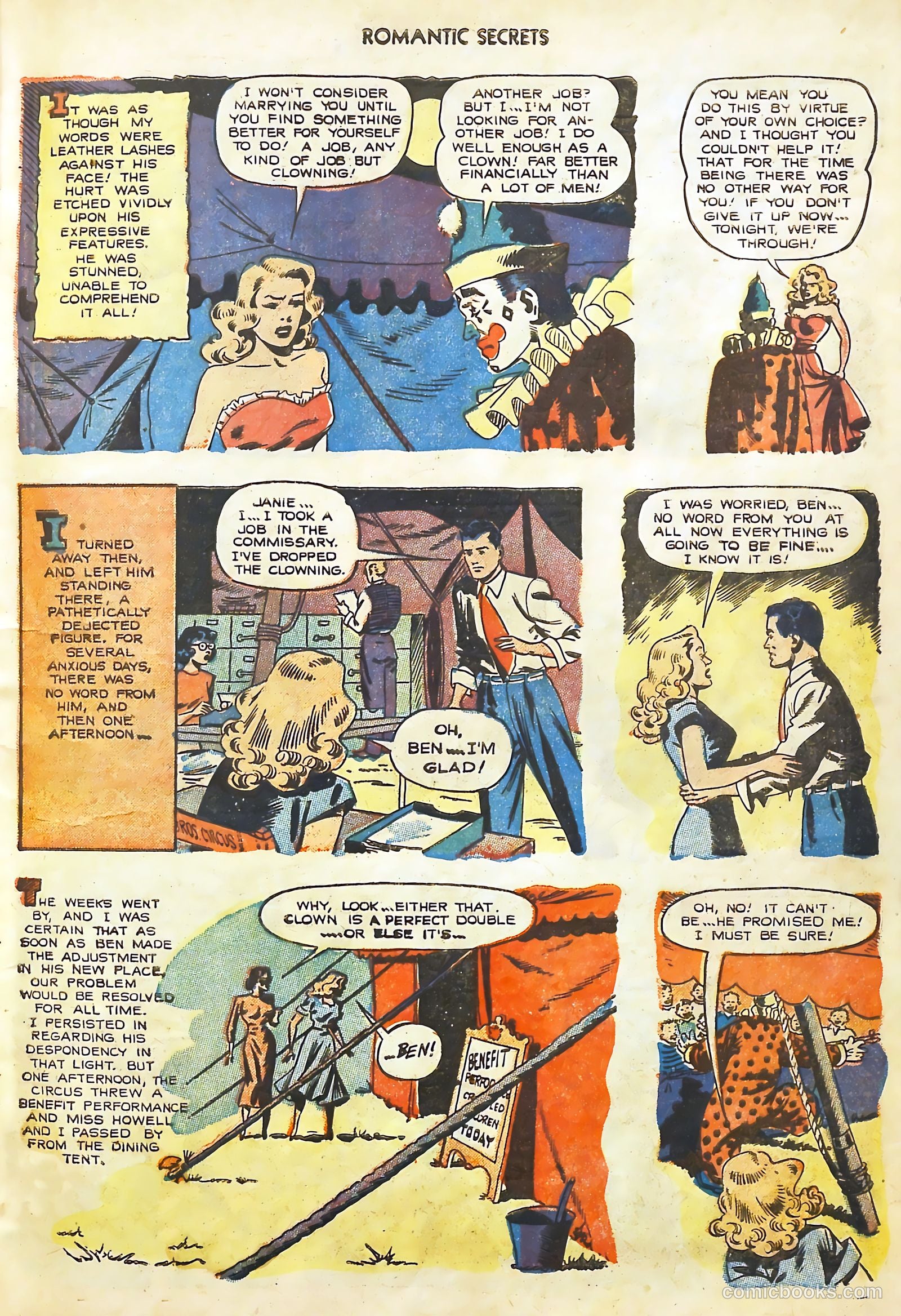 Romantic Secrets #27 (1952) — page 11 of 36