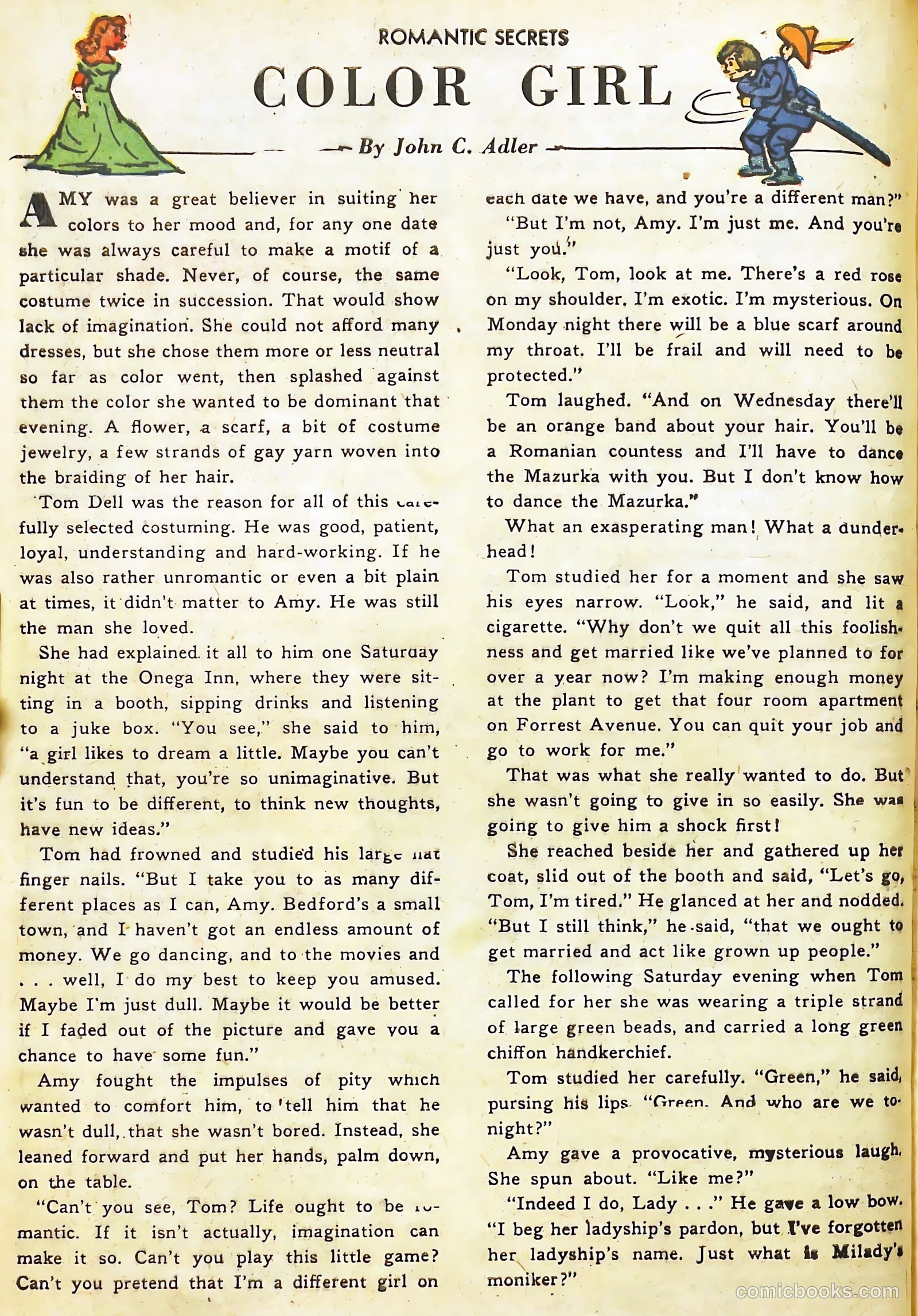 Romantic Secrets #27 (1952) — page 24 of 36
