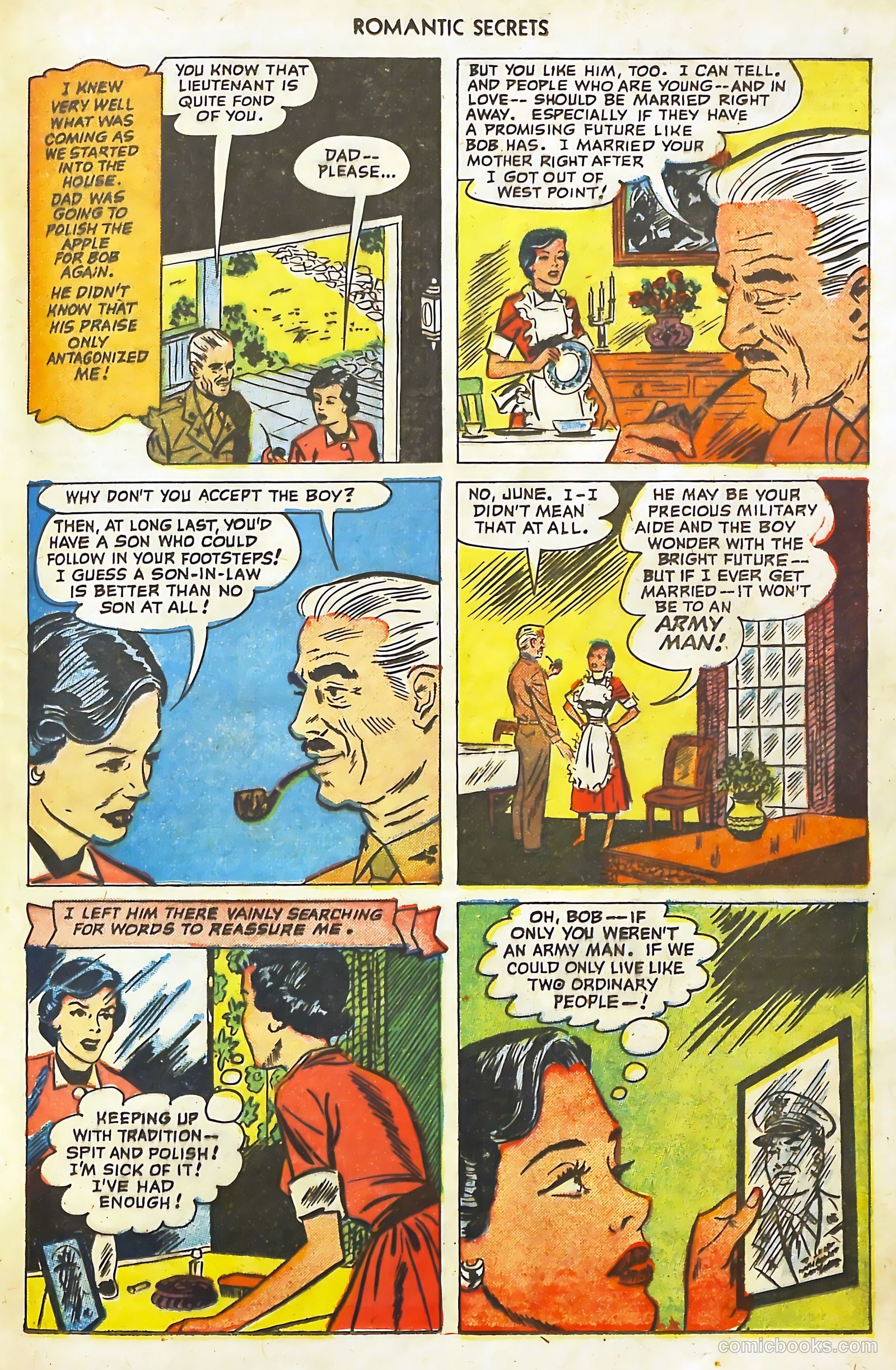 Romantic Secrets #27 (1952) — page 29 of 36