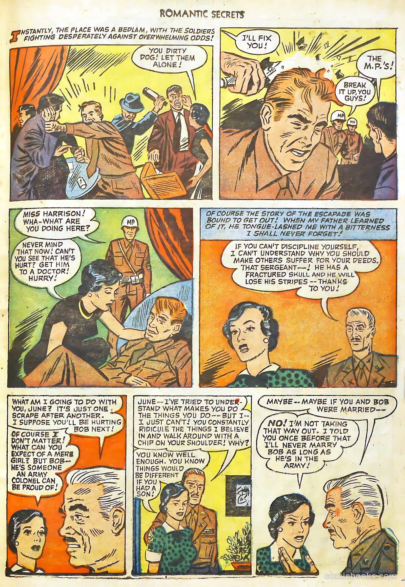 Romantic Secrets #27 (1952) — page 31 of 36