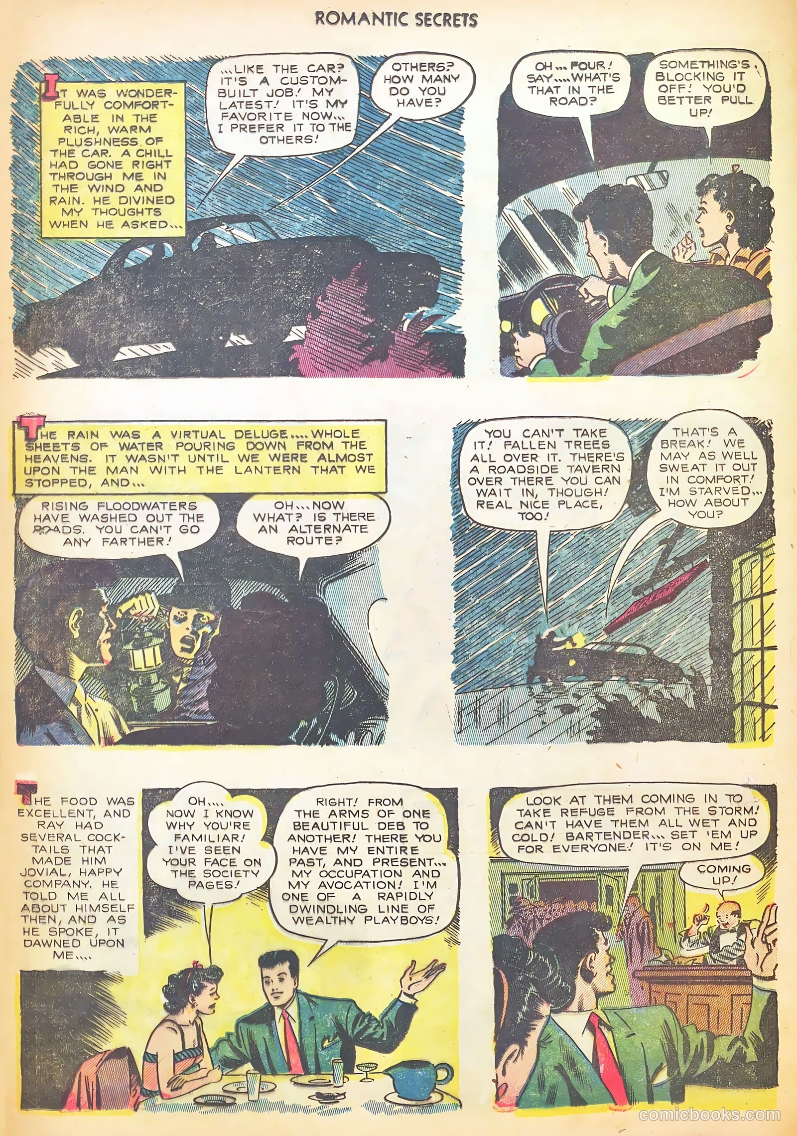Romantic Secrets #28 (1952) — page 6 of 36