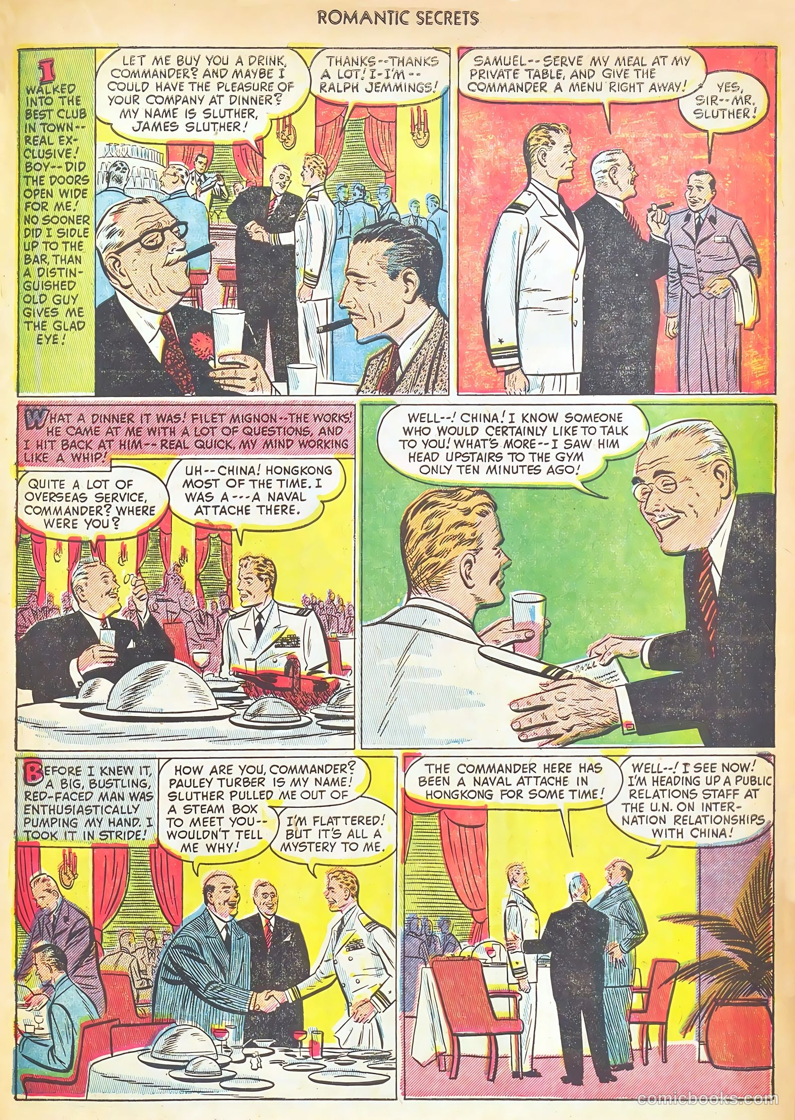 Romantic Secrets #28 (1952) — page 21 of 36