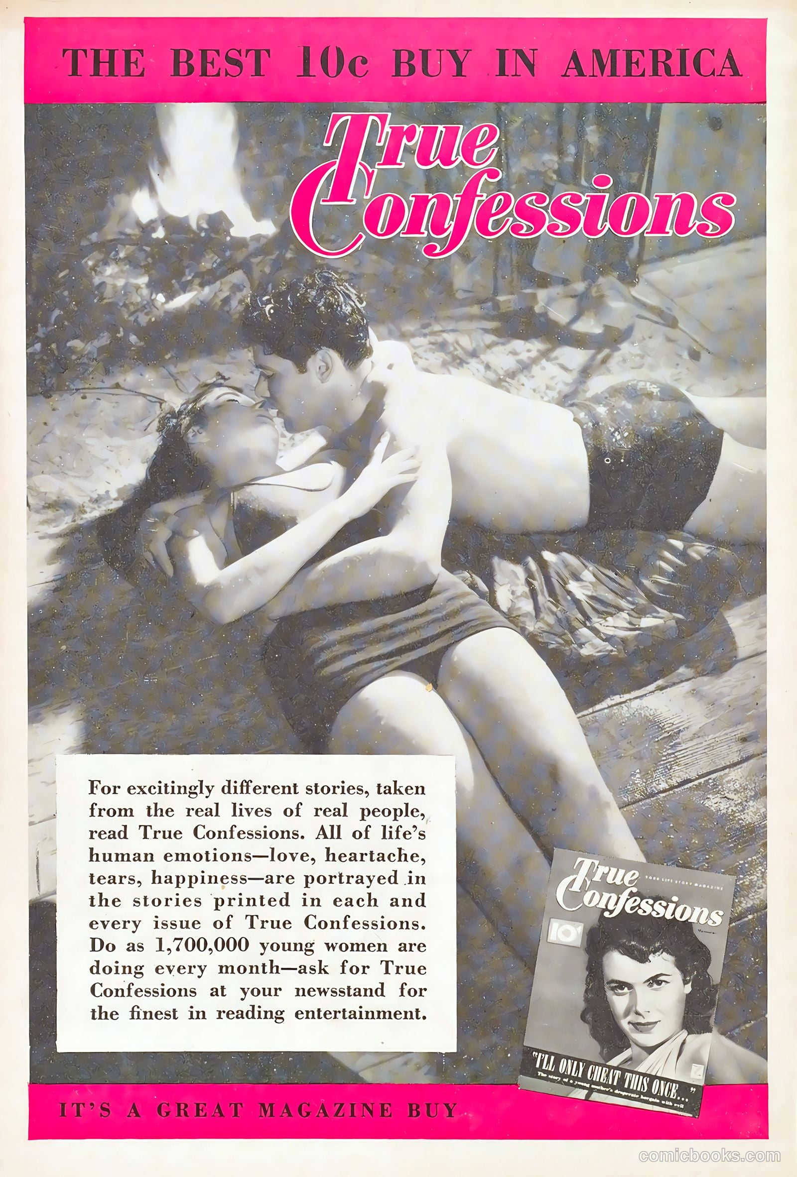 Romantic Secrets #28 (1952) — page 36 of 36