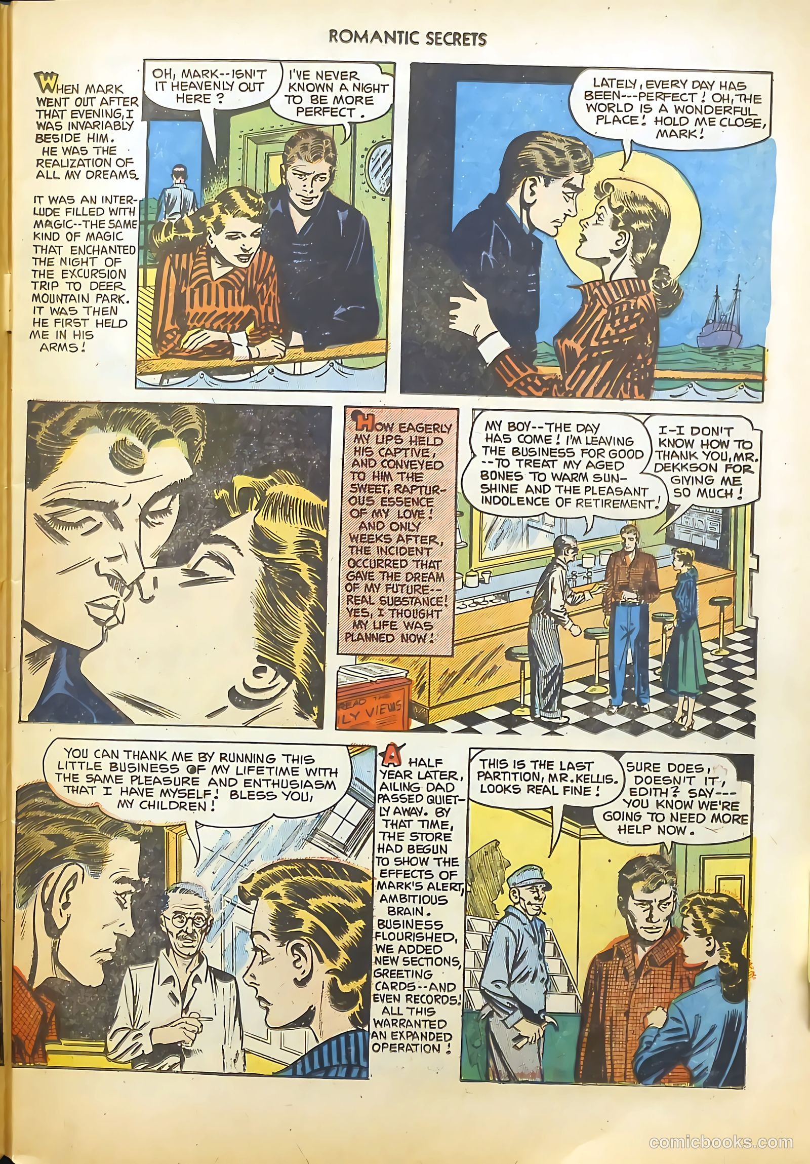 Romantic Secrets #30 (1952) — page 5 of 36