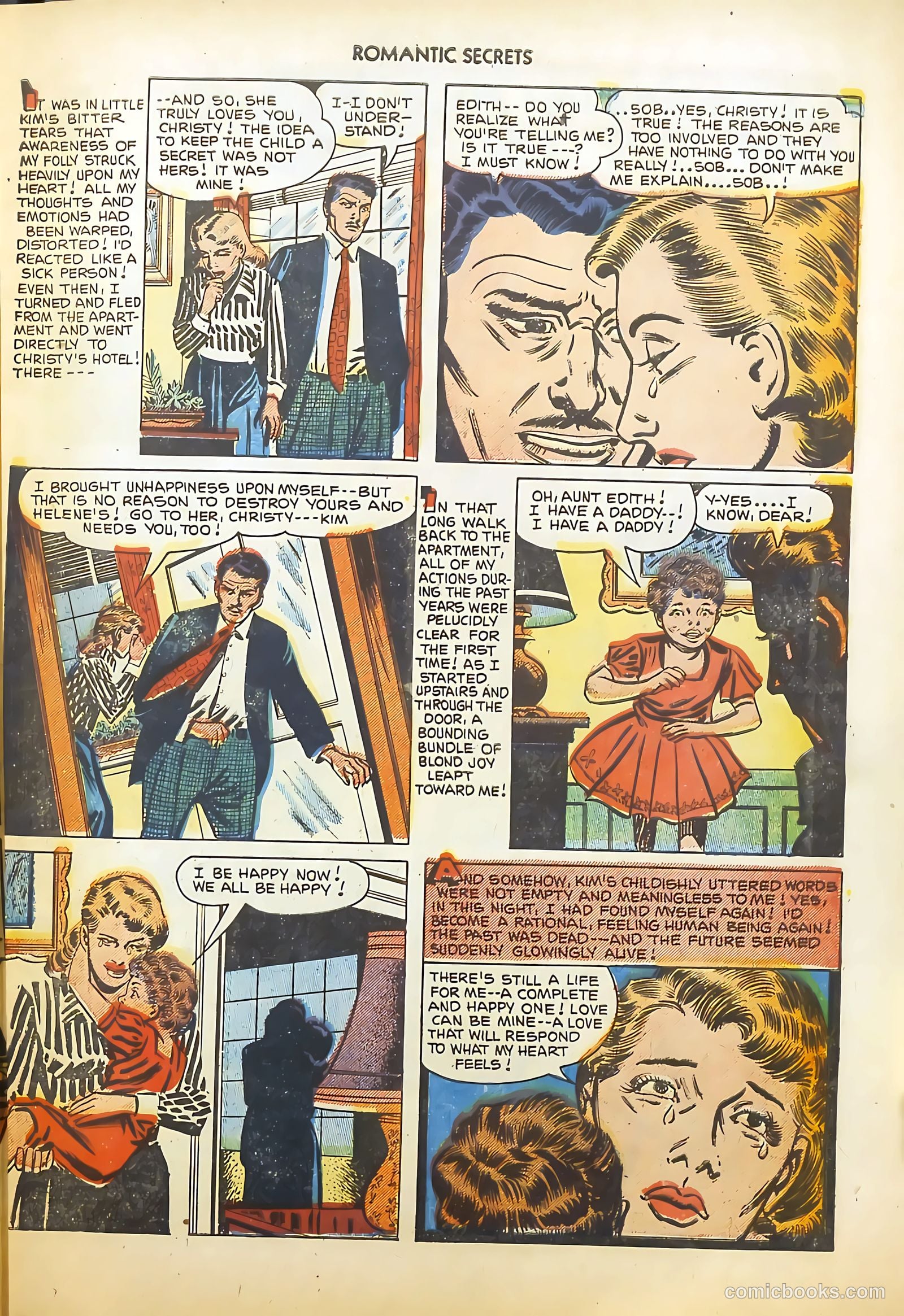 Romantic Secrets #30 (1952) — page 13 of 36