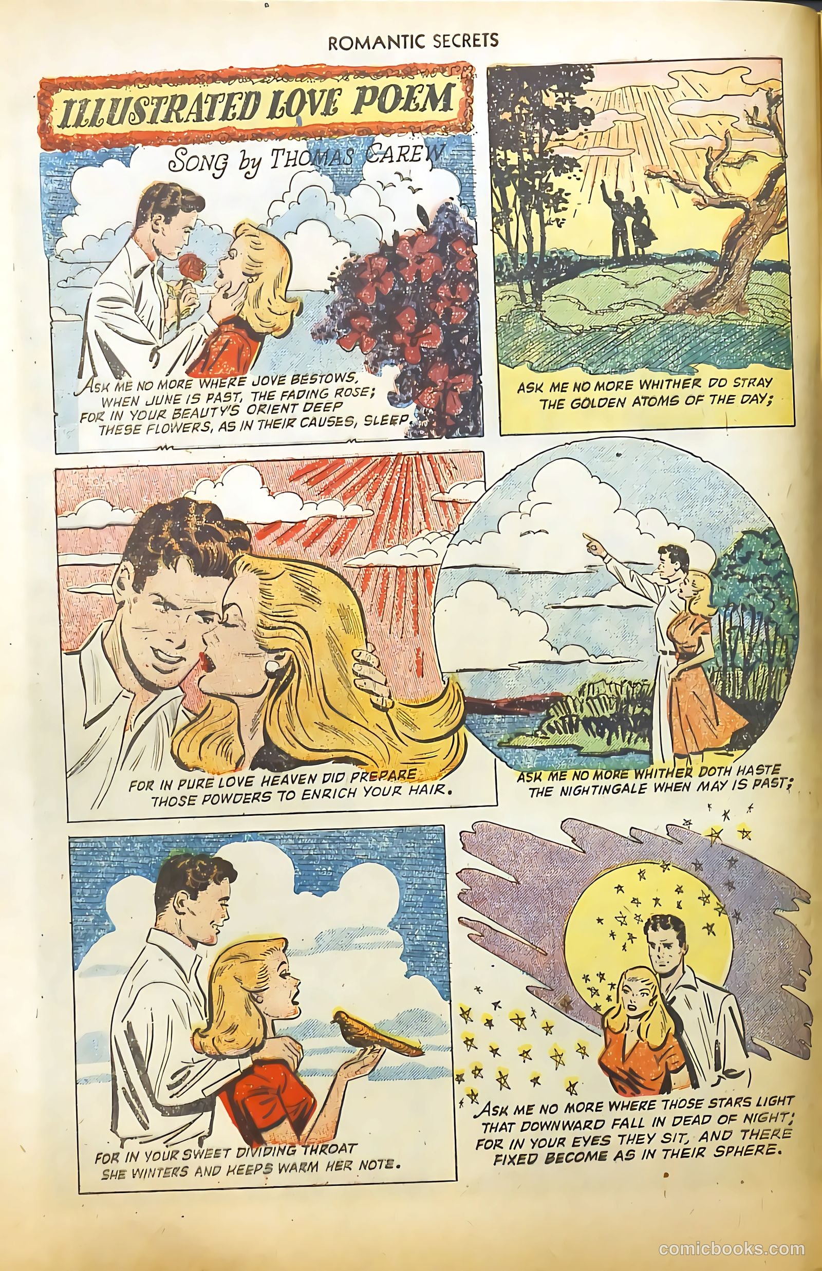 Romantic Secrets #30 (1952) — page 14 of 36