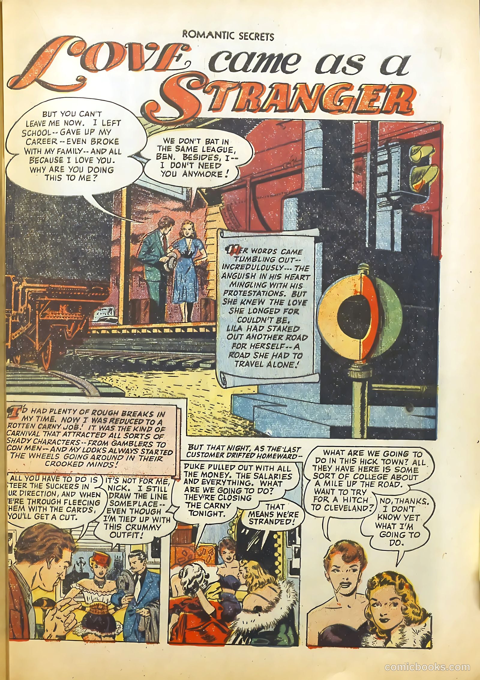 Romantic Secrets #30 (1952) — page 15 of 36
