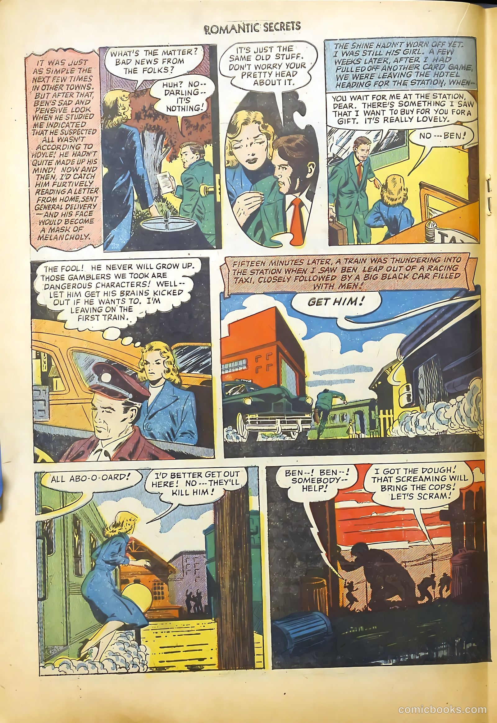 Romantic Secrets #30 (1952) — page 18 of 36