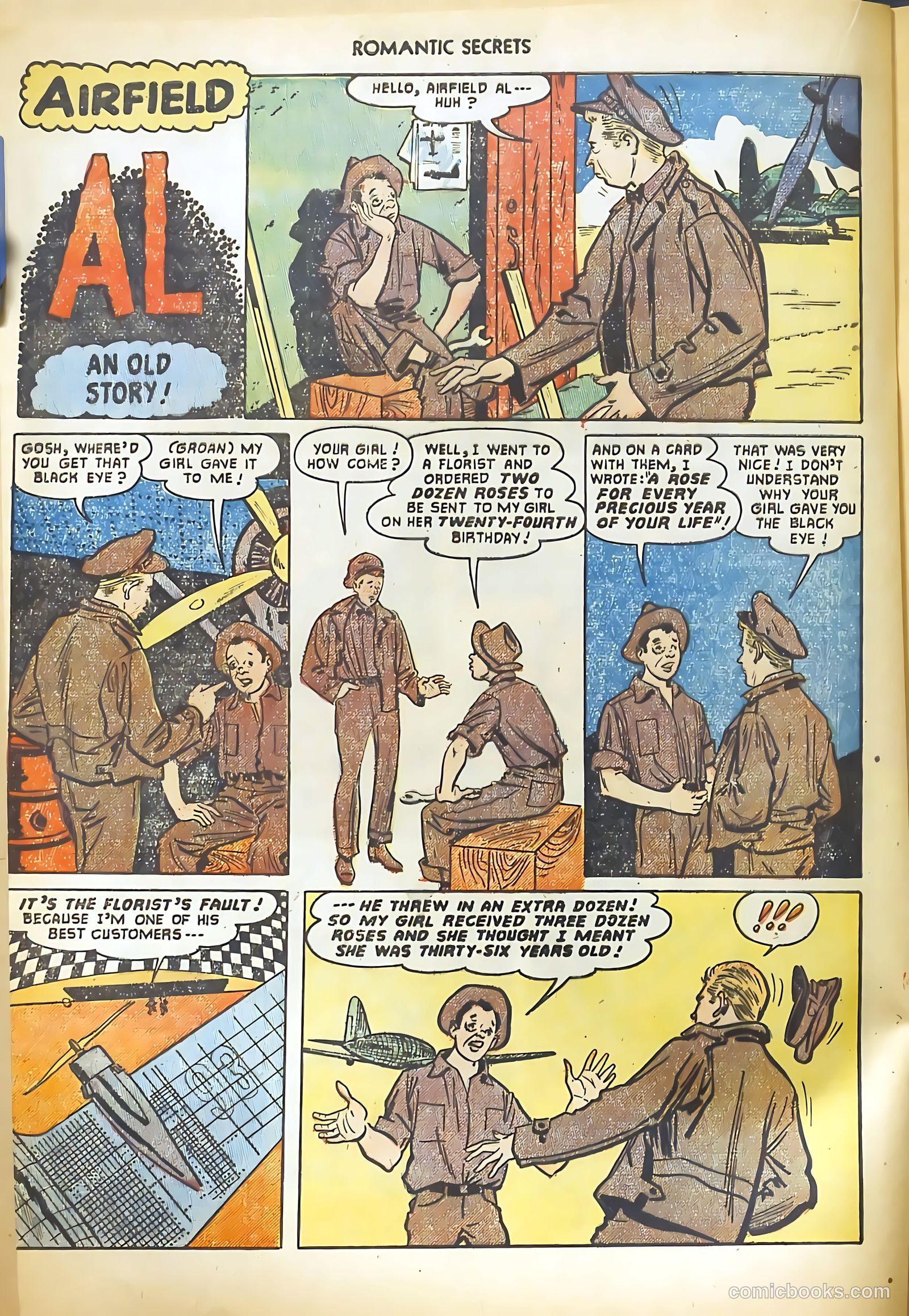 Romantic Secrets #30 (1952) — page 22 of 36