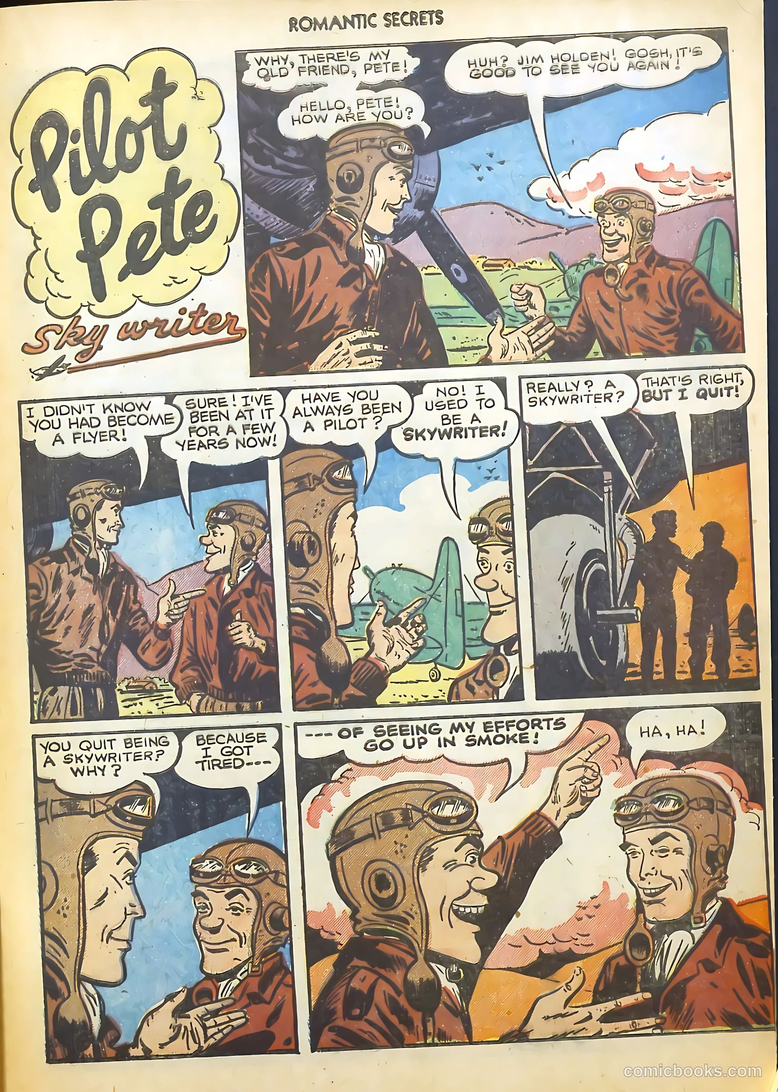 Romantic Secrets #30 (1952) — page 25 of 36