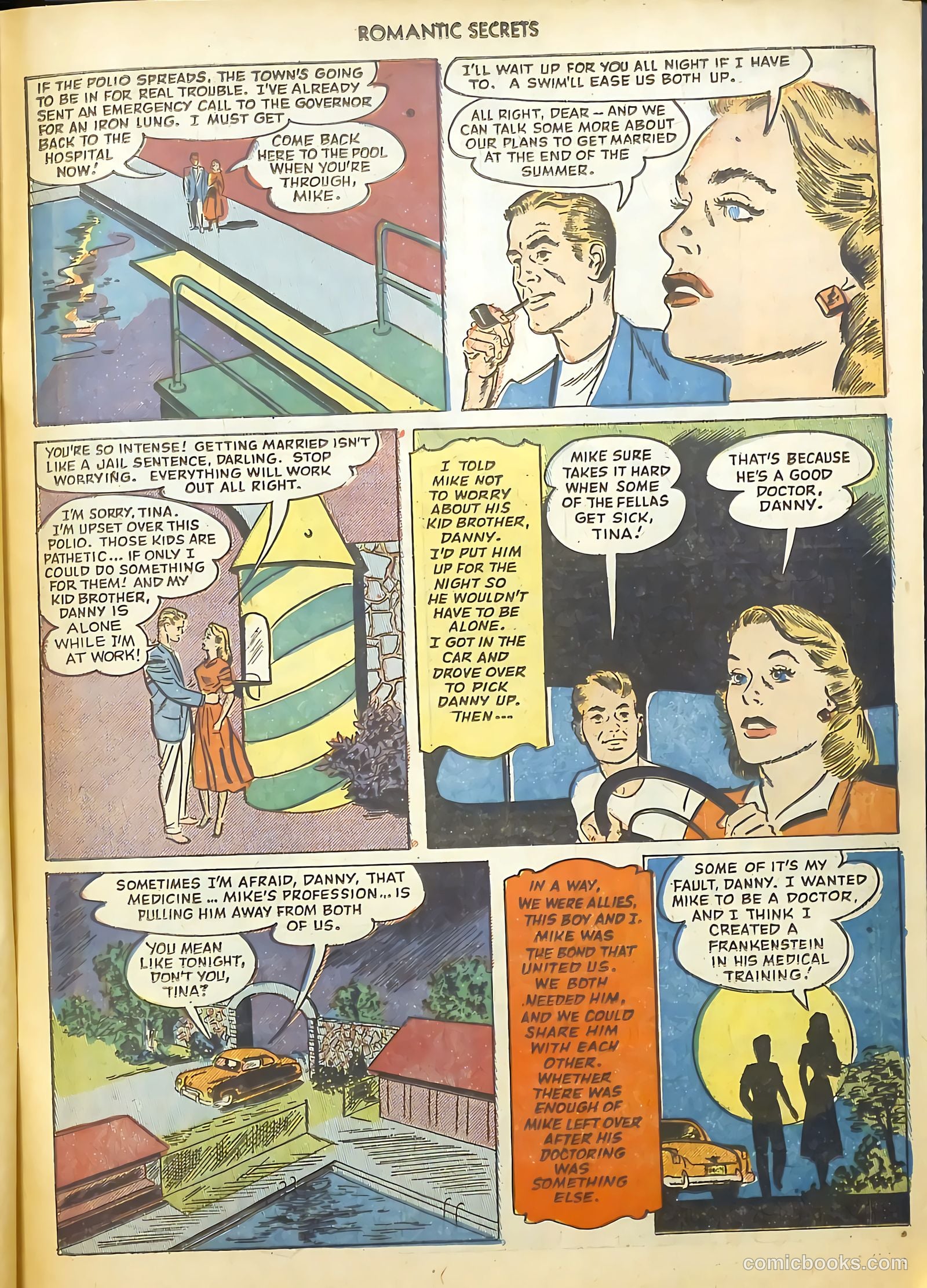 Romantic Secrets #30 (1952) — page 27 of 36
