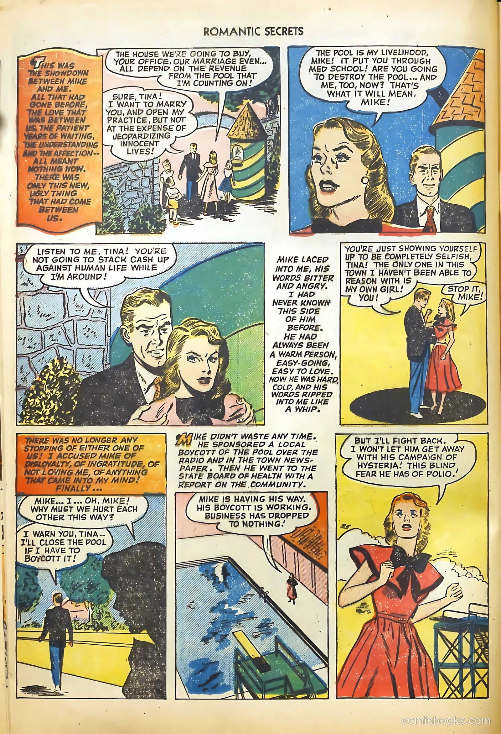 Romantic Secrets #30 (1952) — page 30 of 36