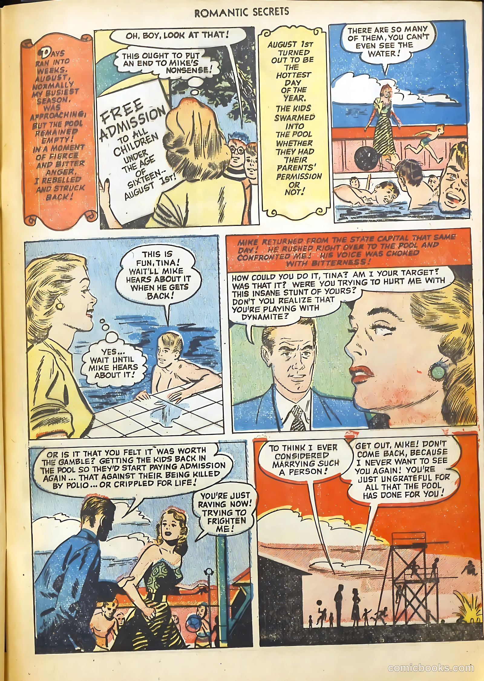 Romantic Secrets #30 (1952) — page 31 of 36
