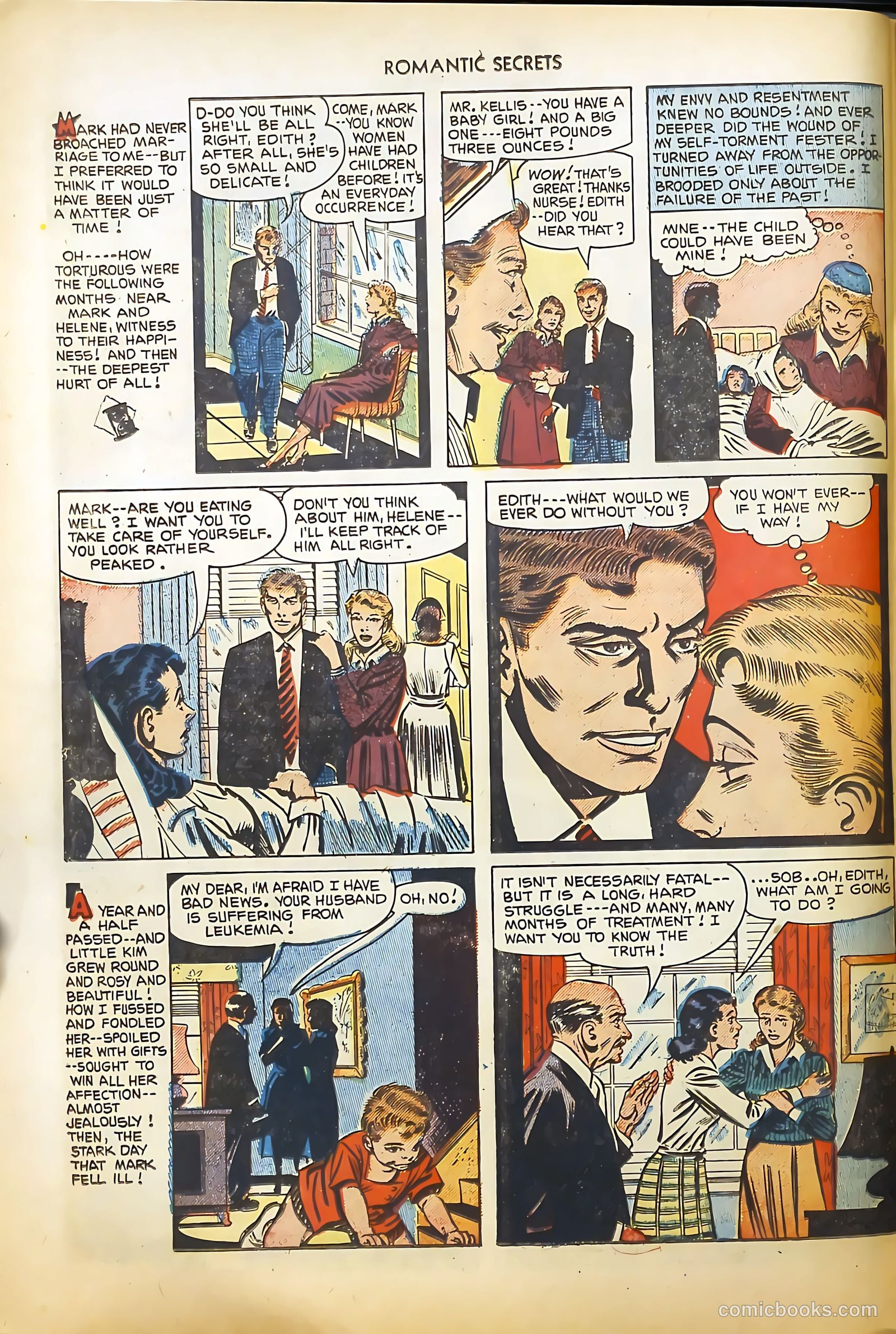 Romantic Secrets #30 (1960) — page 8 of 36