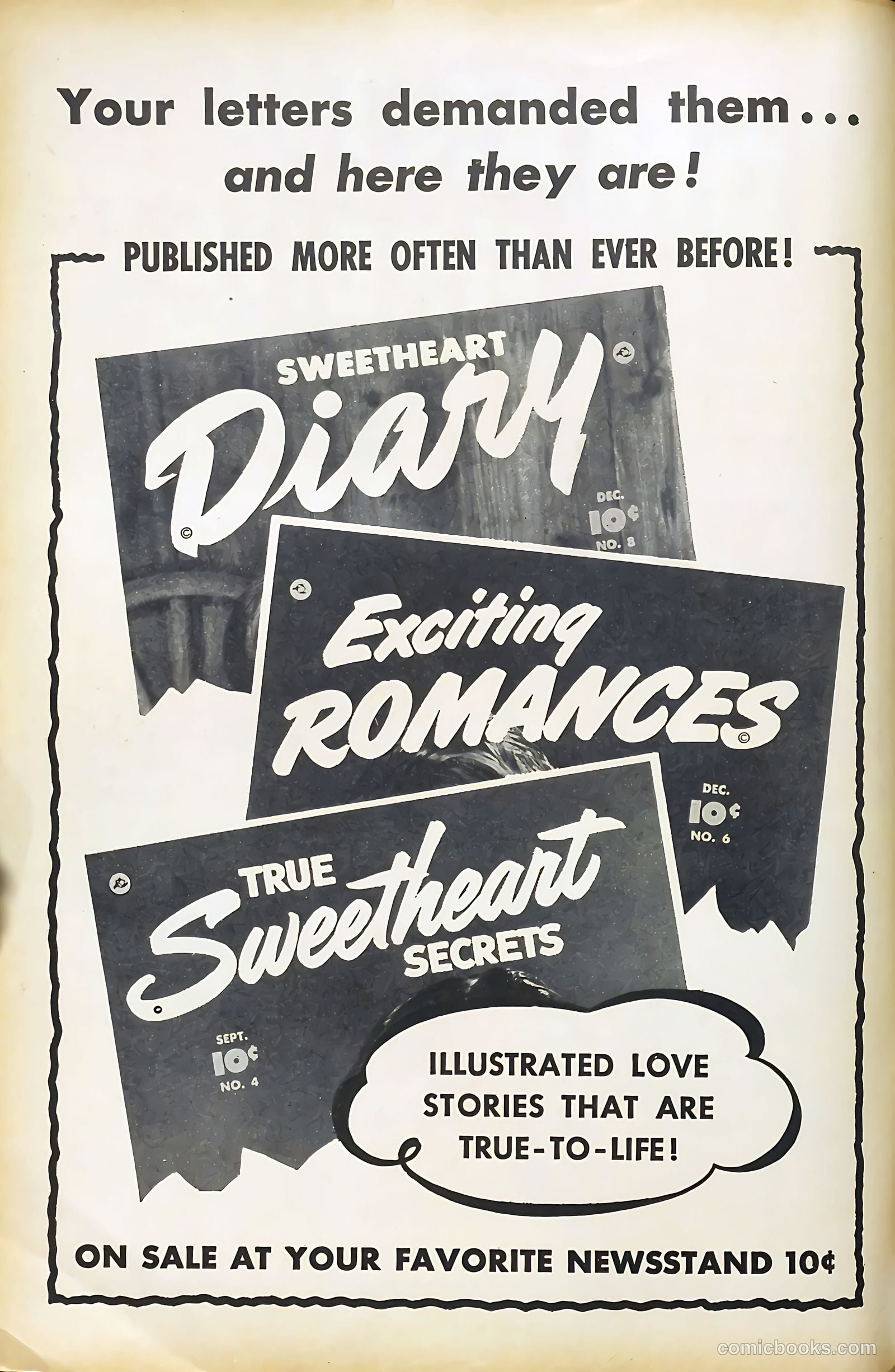 Romantic Secrets #31 (1952) — page 2 of 36