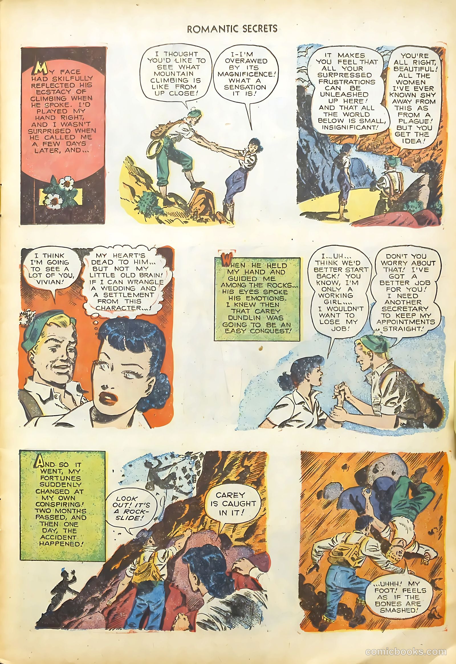Romantic Secrets #31 (1952) — page 5 of 36