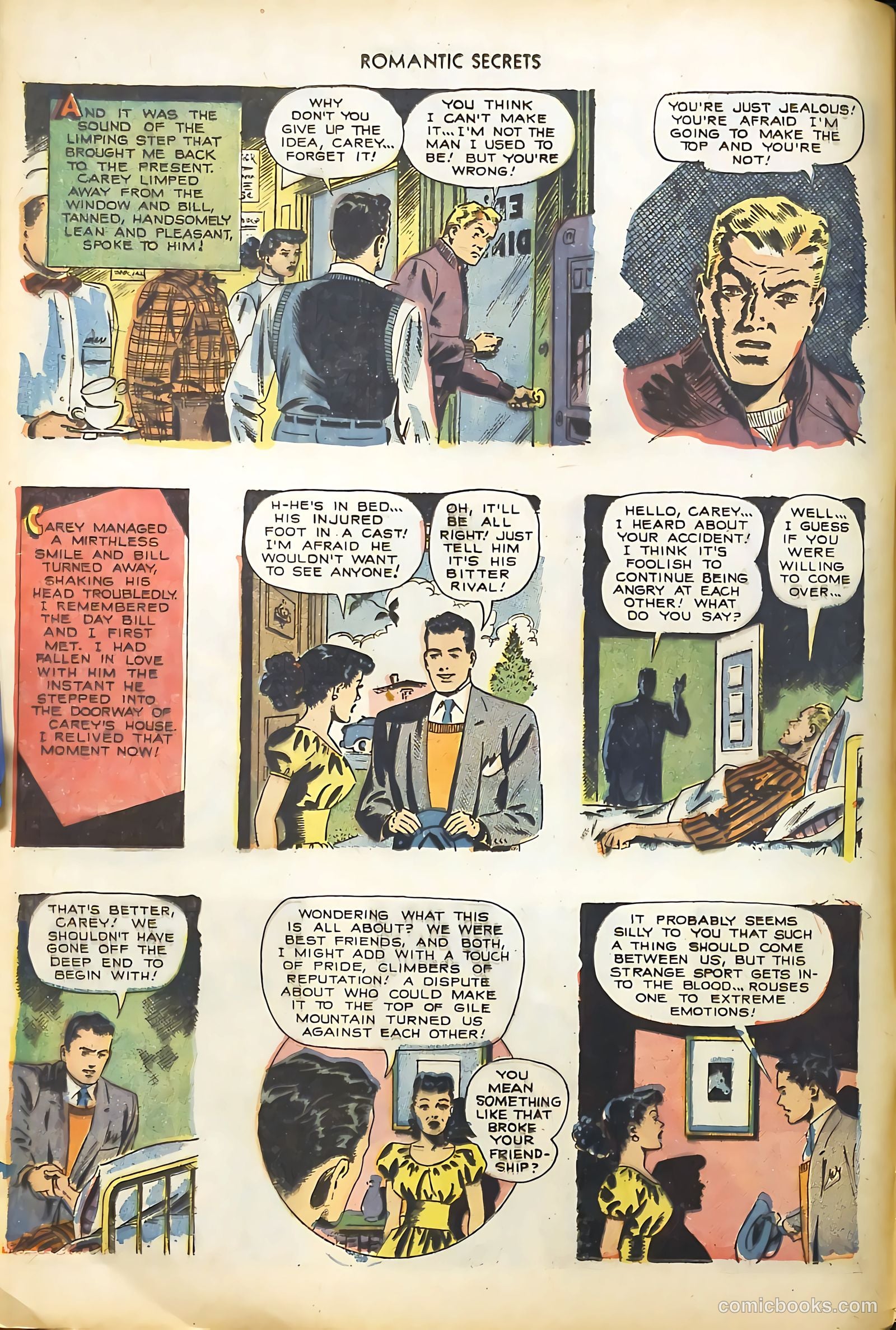 Romantic Secrets #31 (1952) — page 6 of 36