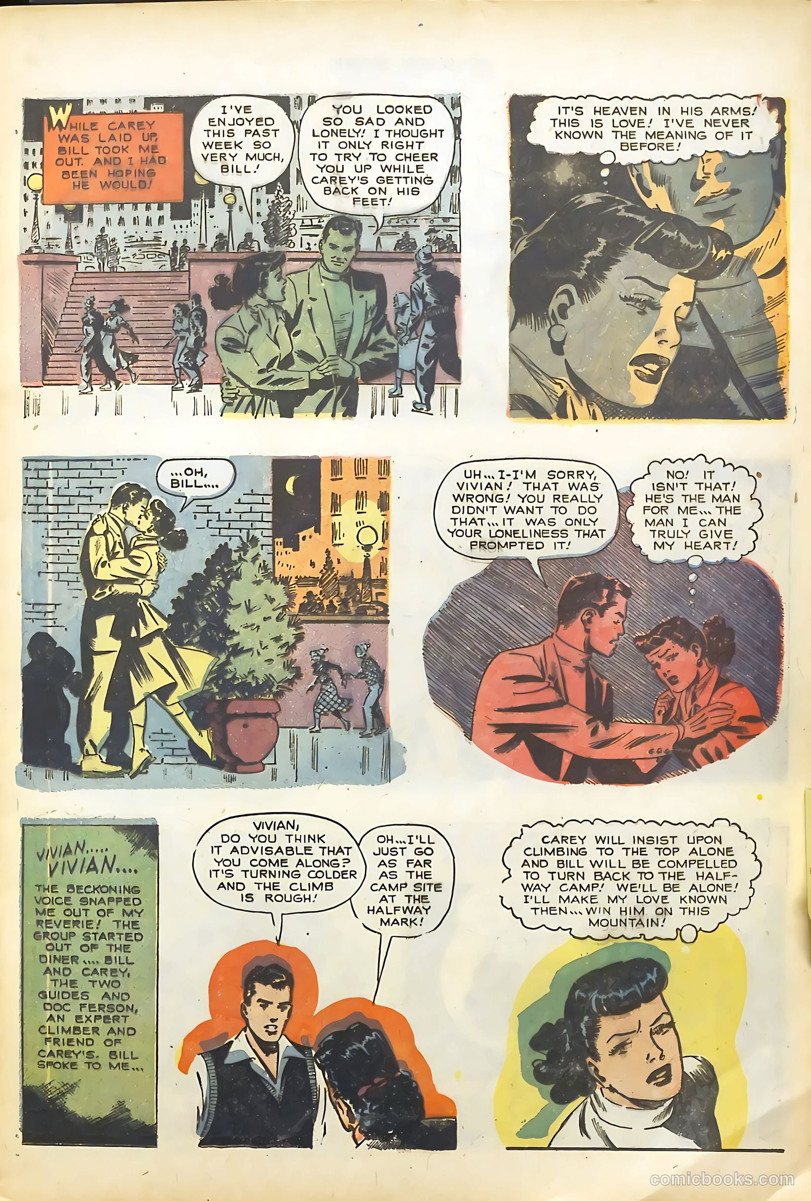 Romantic Secrets #31 (1952) — page 7 of 36