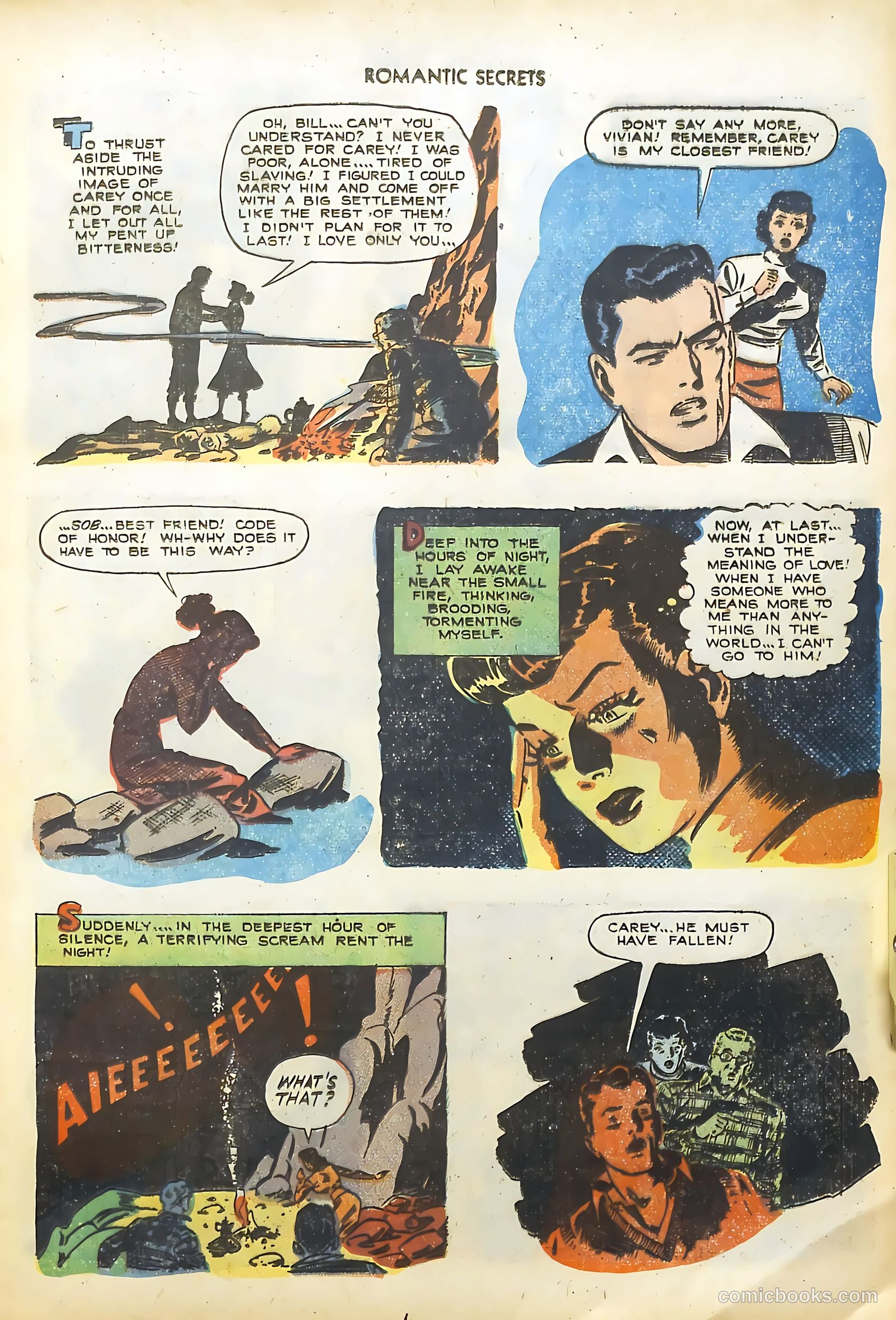 Romantic Secrets #31 (1952) — page 9 of 36