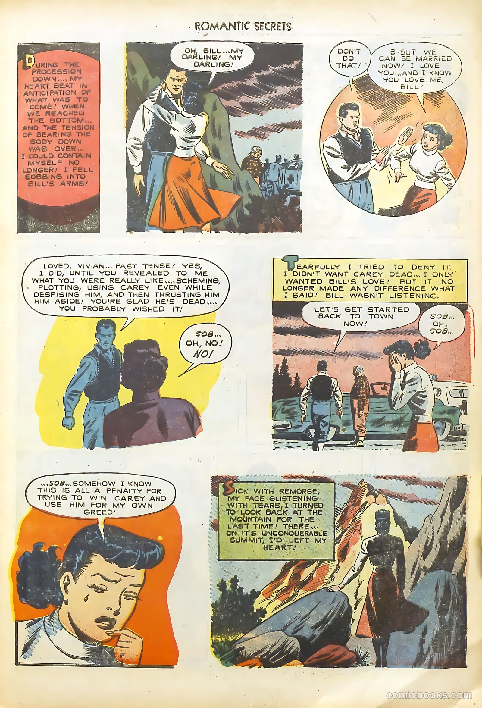 Romantic Secrets #31 (1952) — page 11 of 36