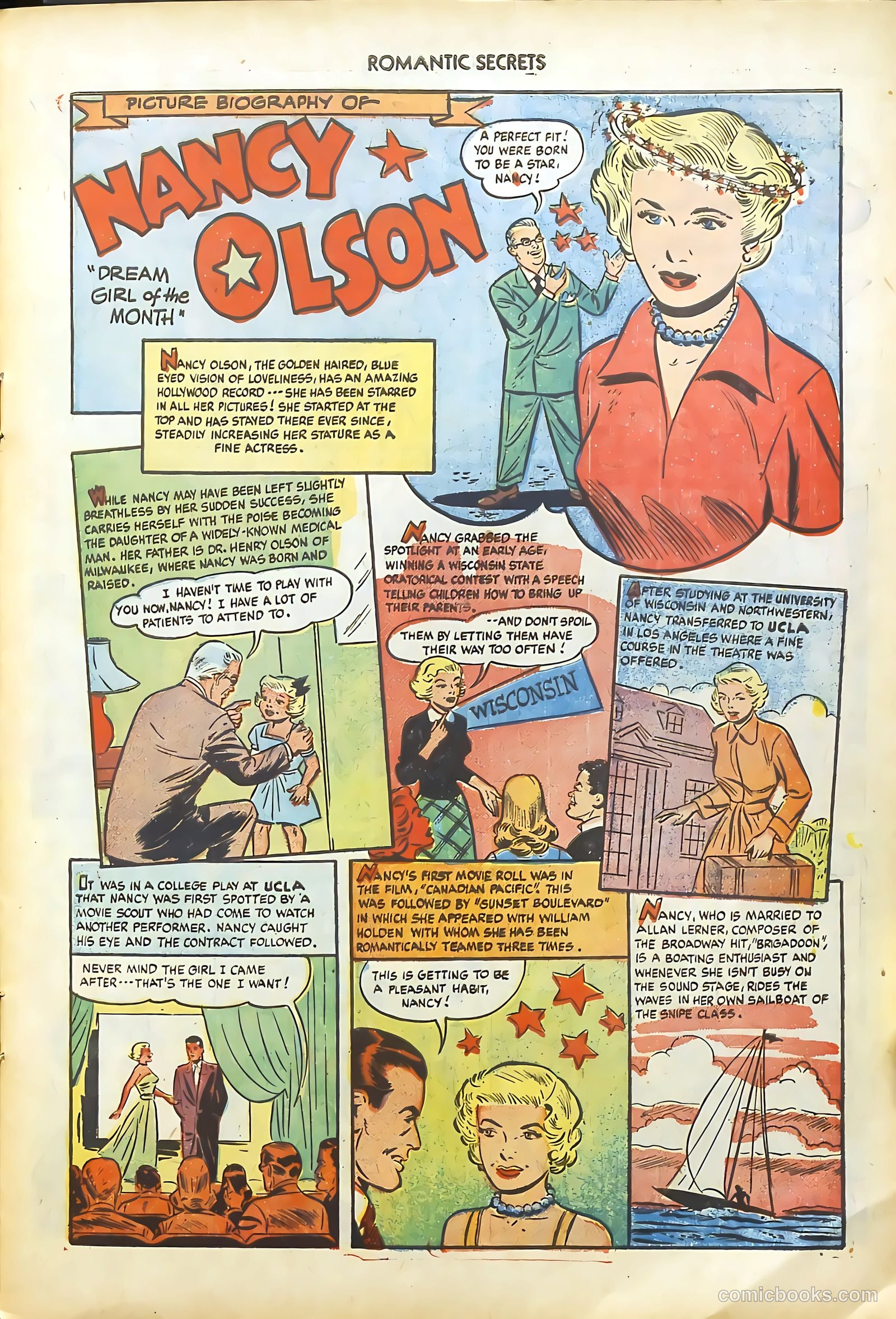 Romantic Secrets #31 (1952) — page 13 of 36