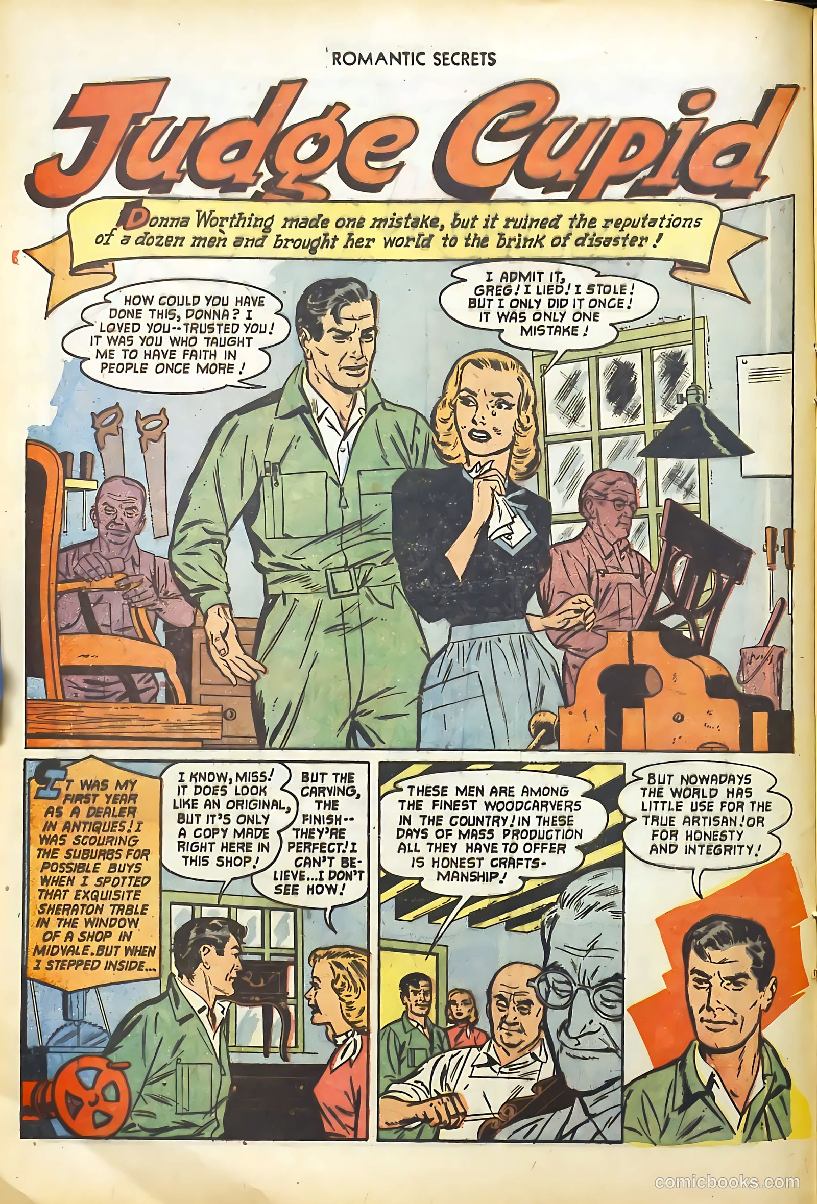 Romantic Secrets #31 (1952) — page 14 of 36